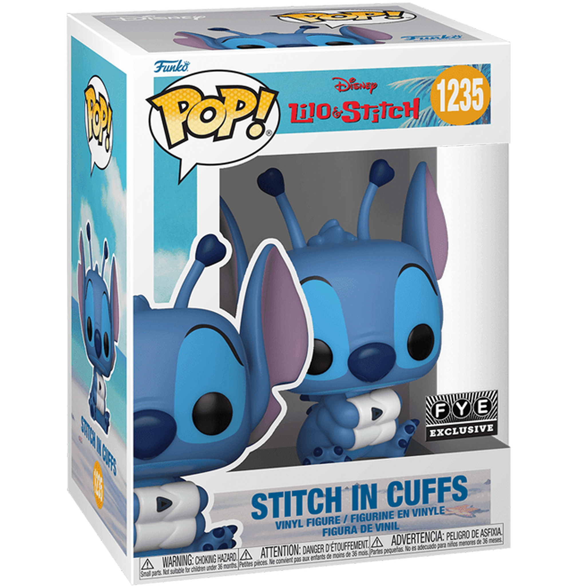Stitch in Cuffs 1235 ( Disney Lilo & Stitch ) Funko Pop