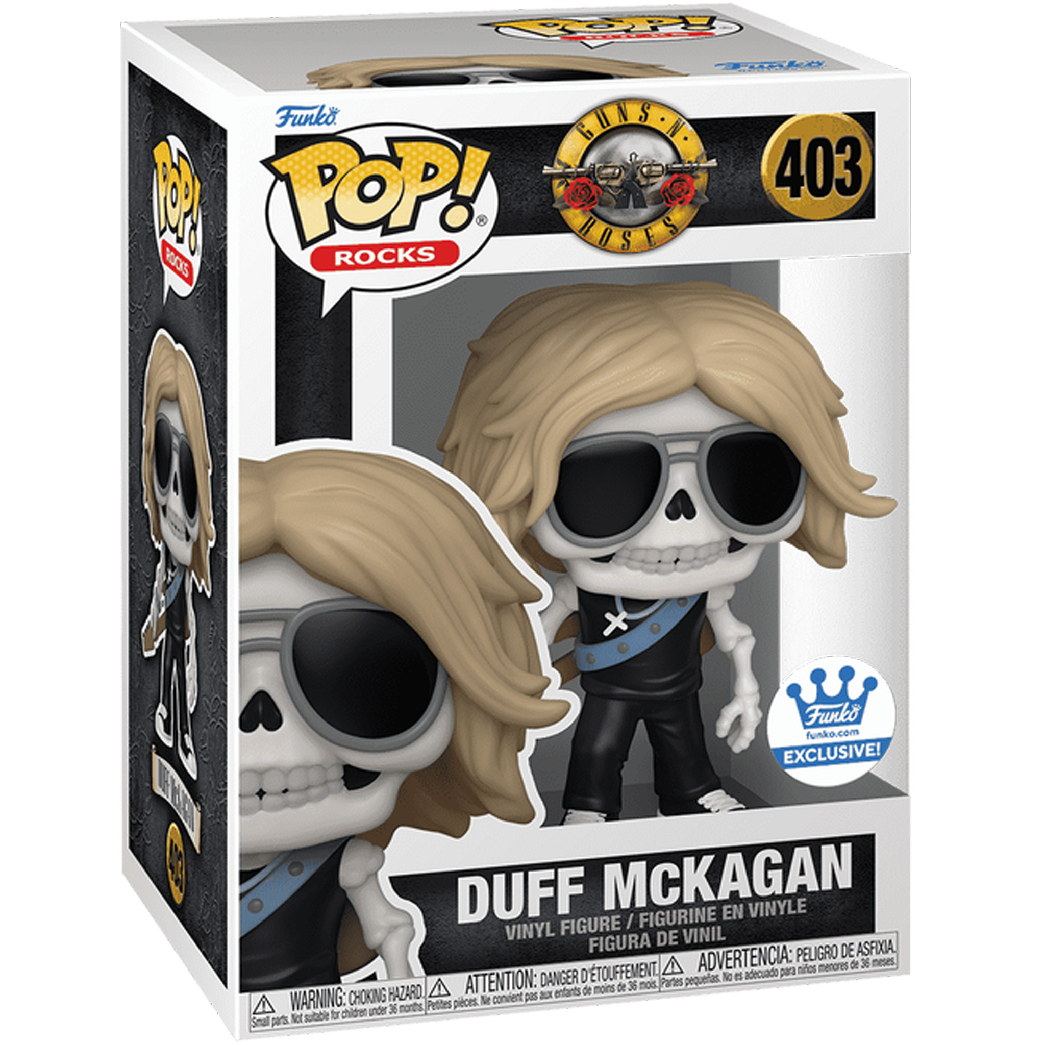 Duff McKagan (Skeleton) 403 ( Gun's N Roses ) Funko Pop