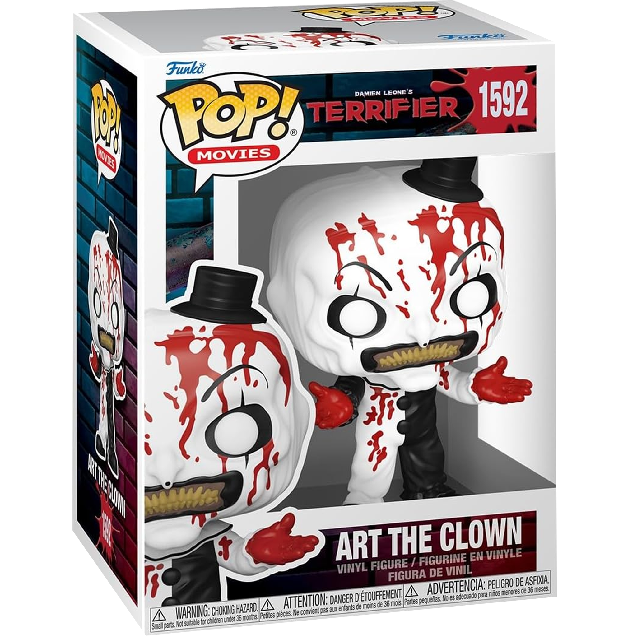 Art the Clown Bloody 1592 ( Terrifier ) Funko Pop