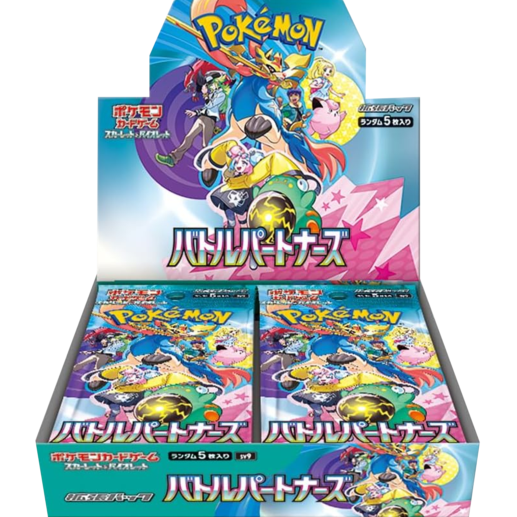 Battle Partners Japanese Booster Box ( Scarlet & Violet ) Pokemon TCG