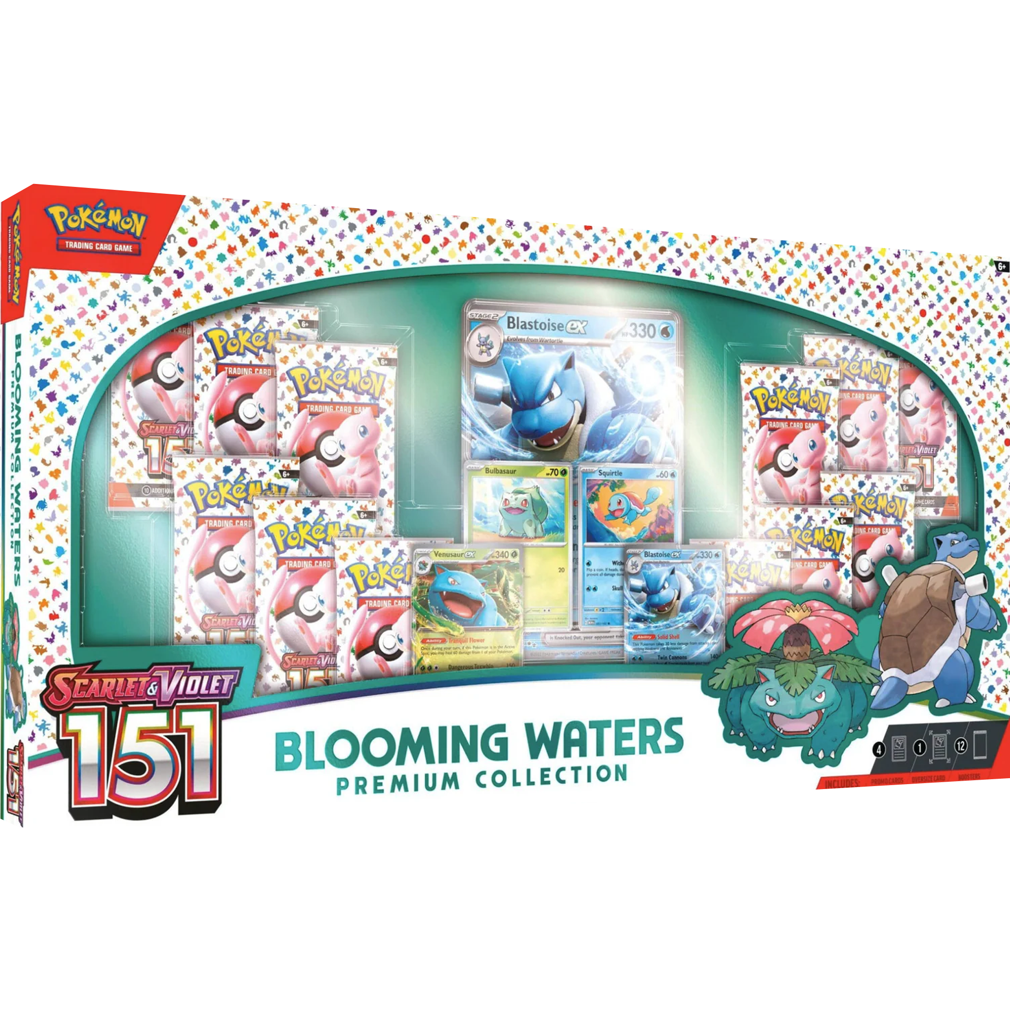 151 Blooming Waters Premium Collection ( Scarlet & Violet ) Pokemon TCG