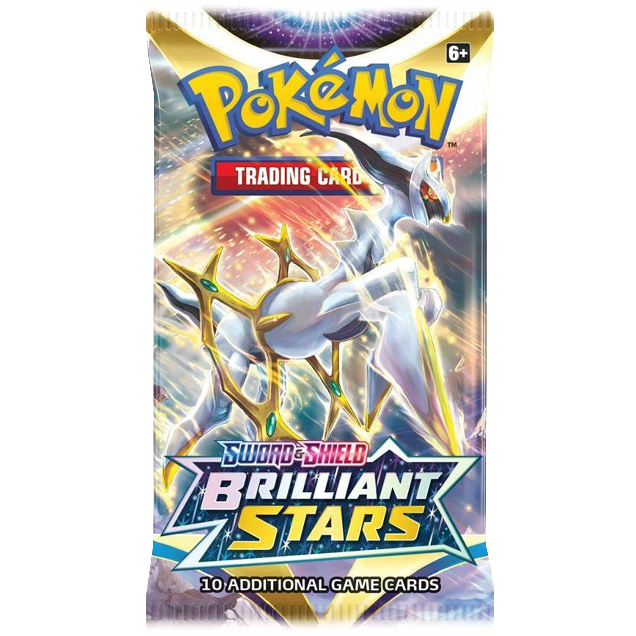 Brilliant Stars Booster Pack - Random Artwork ( Sword & Shield ) Pokemon TCG