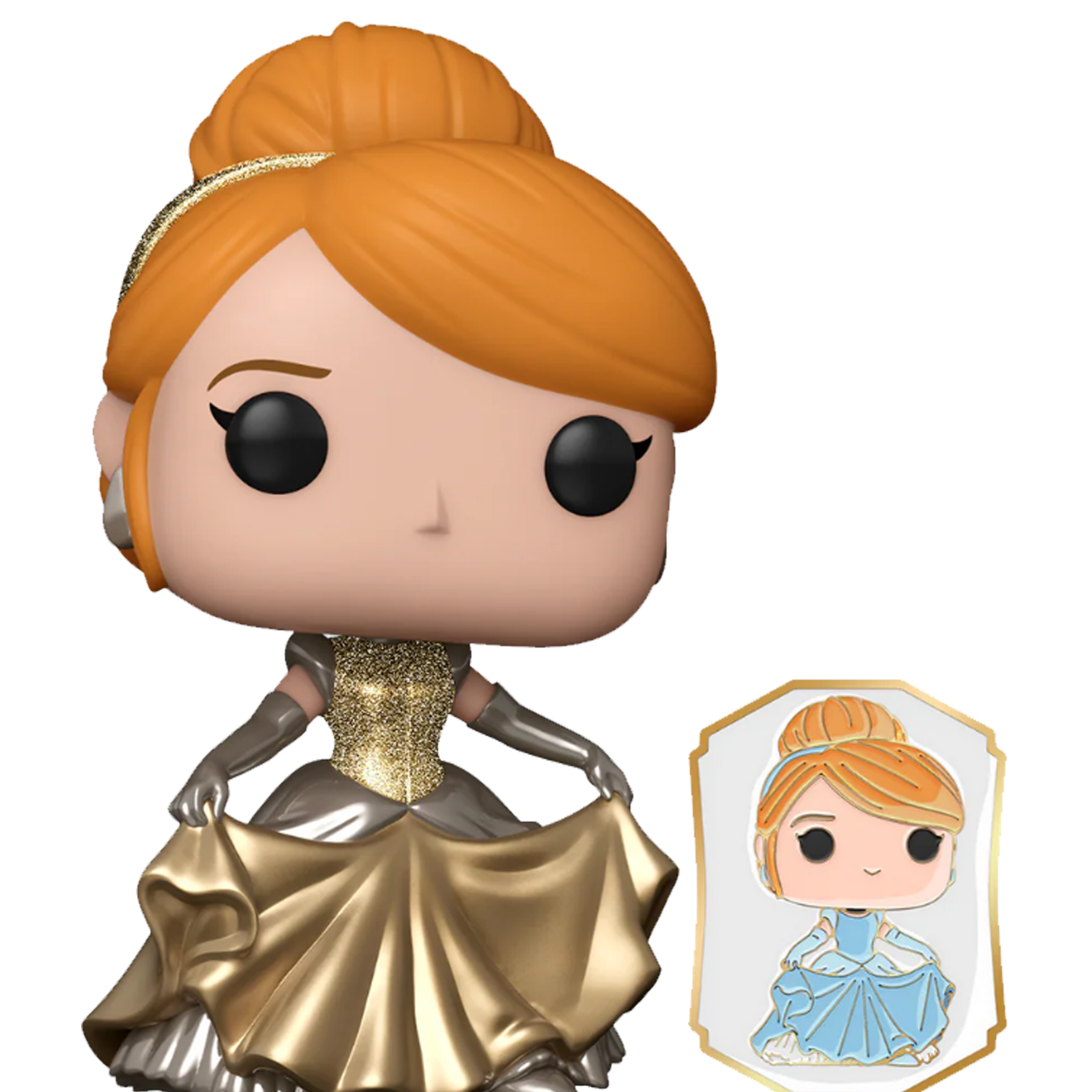 Cinderella Gold with Pin 222 ( Disney ) Funko Pop