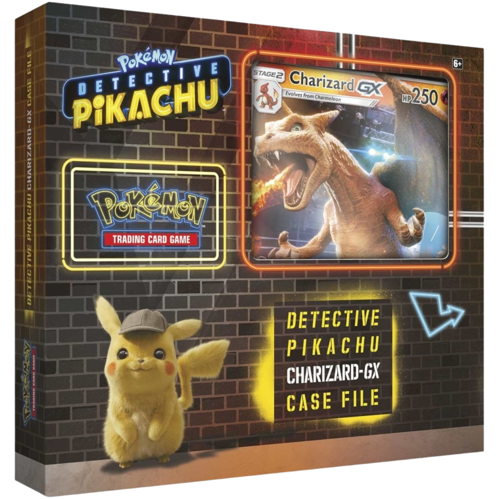 Charizard GX Case File ( Detective Pikachu ) Pokemon TCG