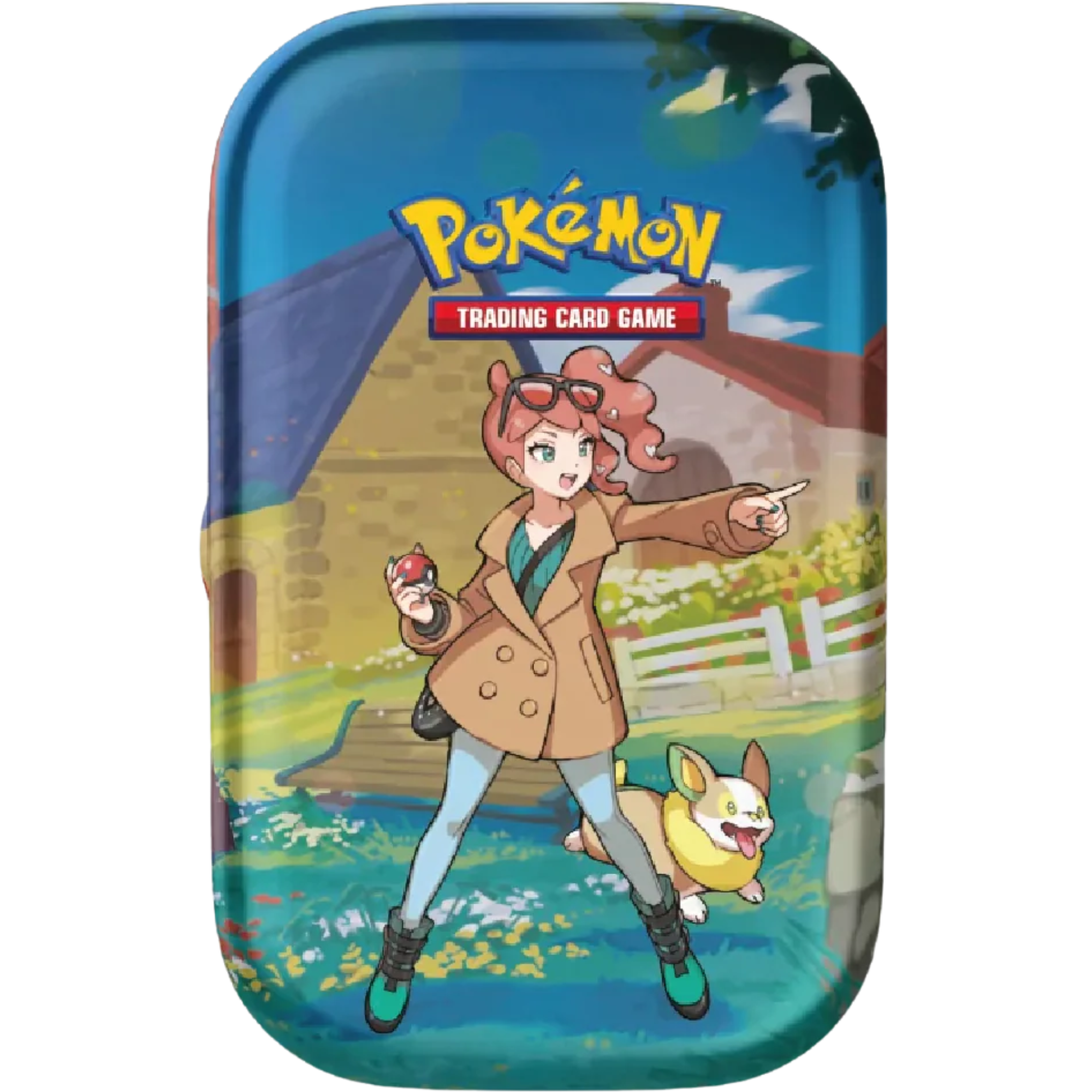 Crown Zenith Mini Tin - Sonia & Yamper ( Sword & Shield ) Pokemon TCG