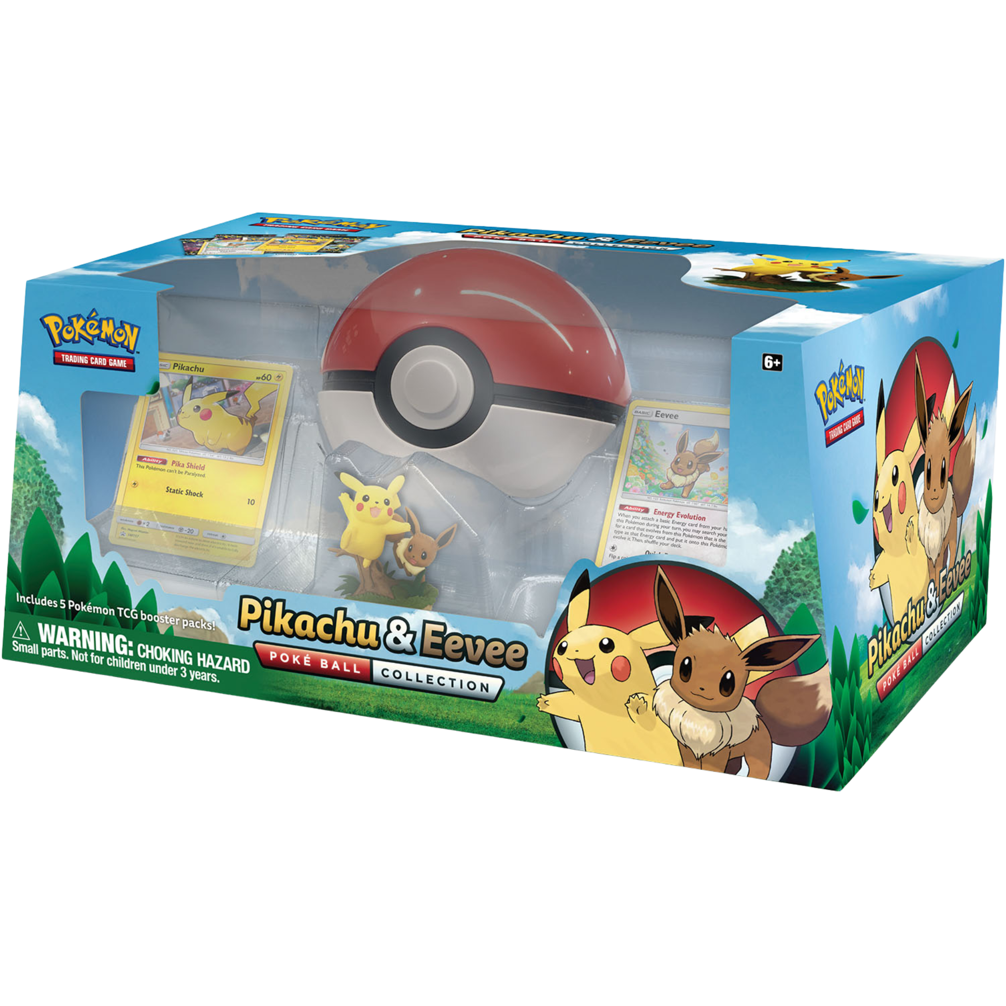 Pikachu & Eevee Poke Ball Collection ( Sun & Moon ) Pokemon TCG
