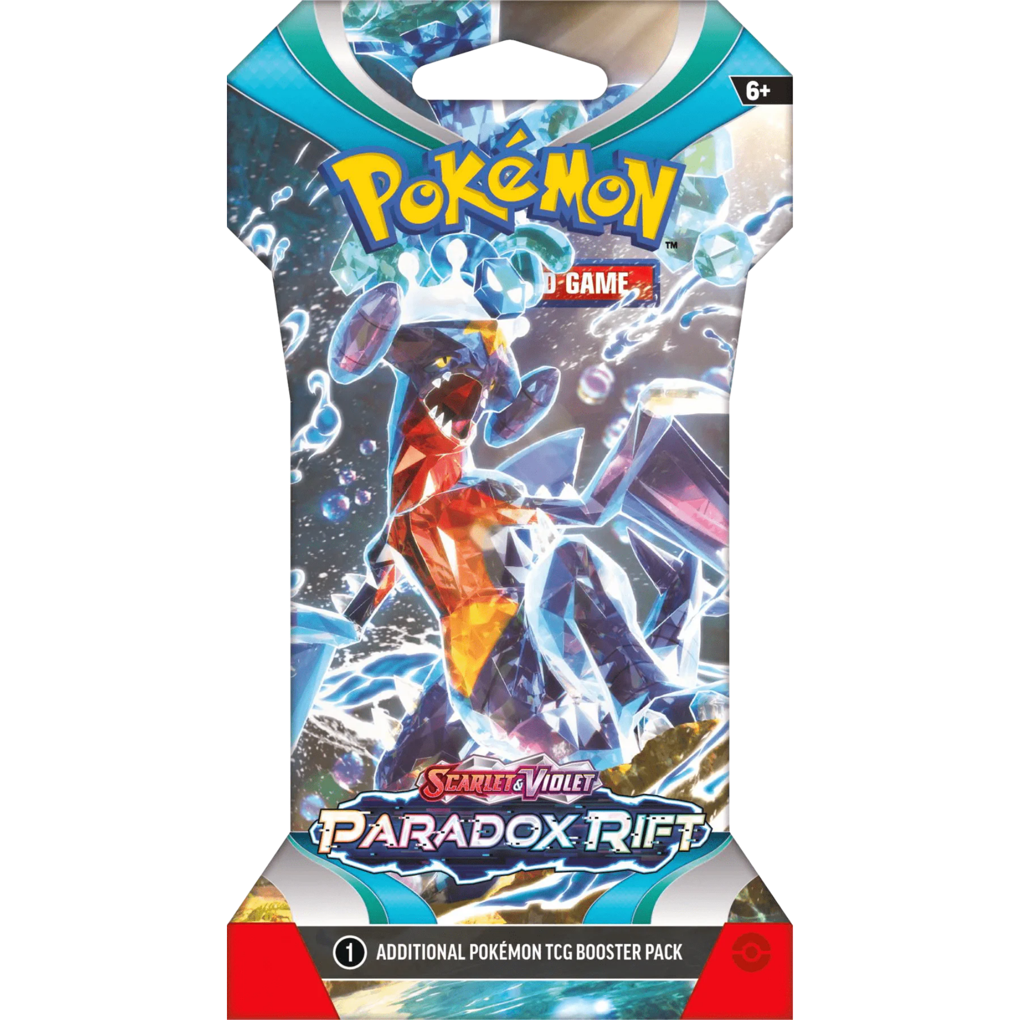 Paradox Rift Sleeved Booster Pack - Random Artwork ( Scarlet & Violet ) Pokemon TCG