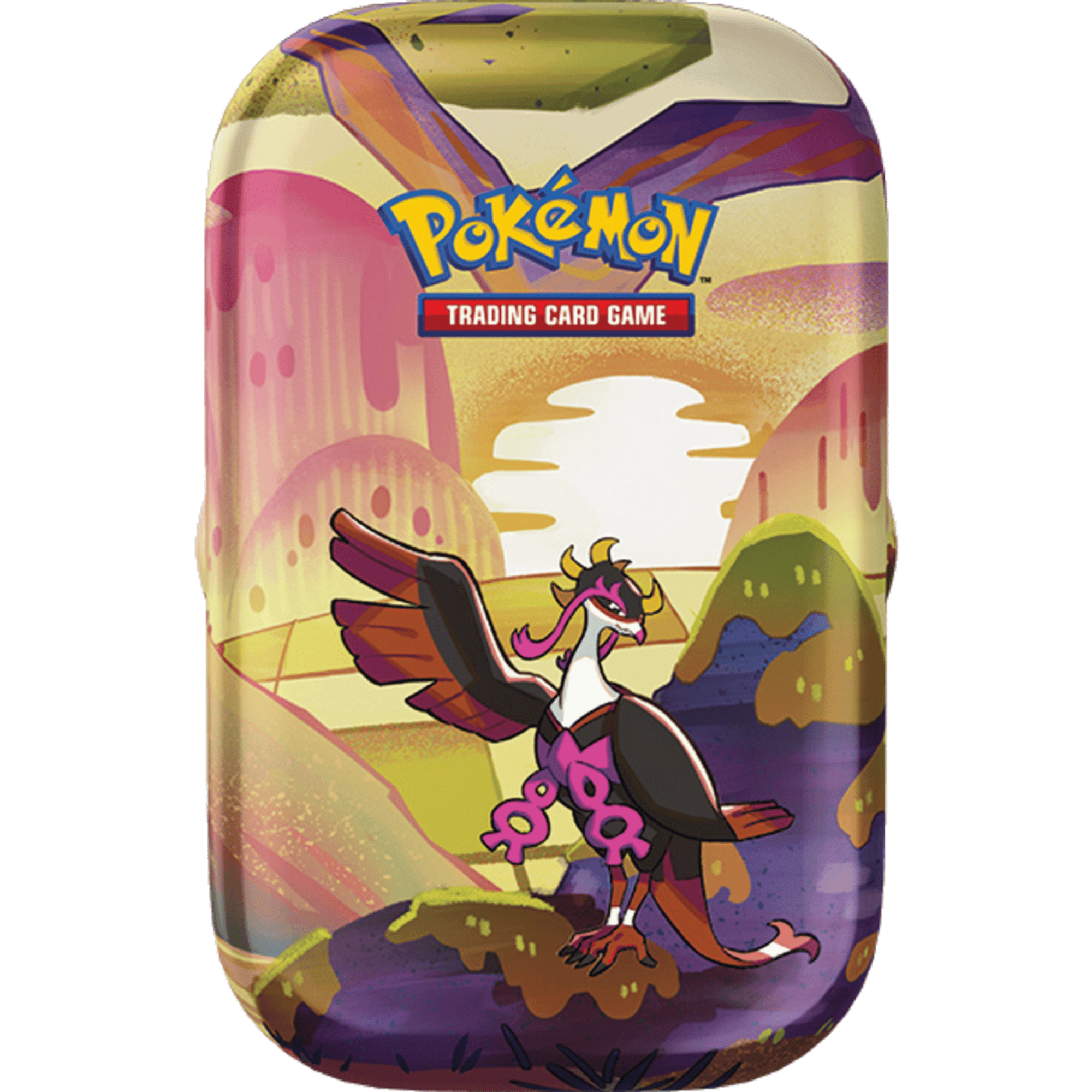 Shrouded Fable Mini Tin - Fezandipiti ( Scarlet & Violet ) Pokemon TCG