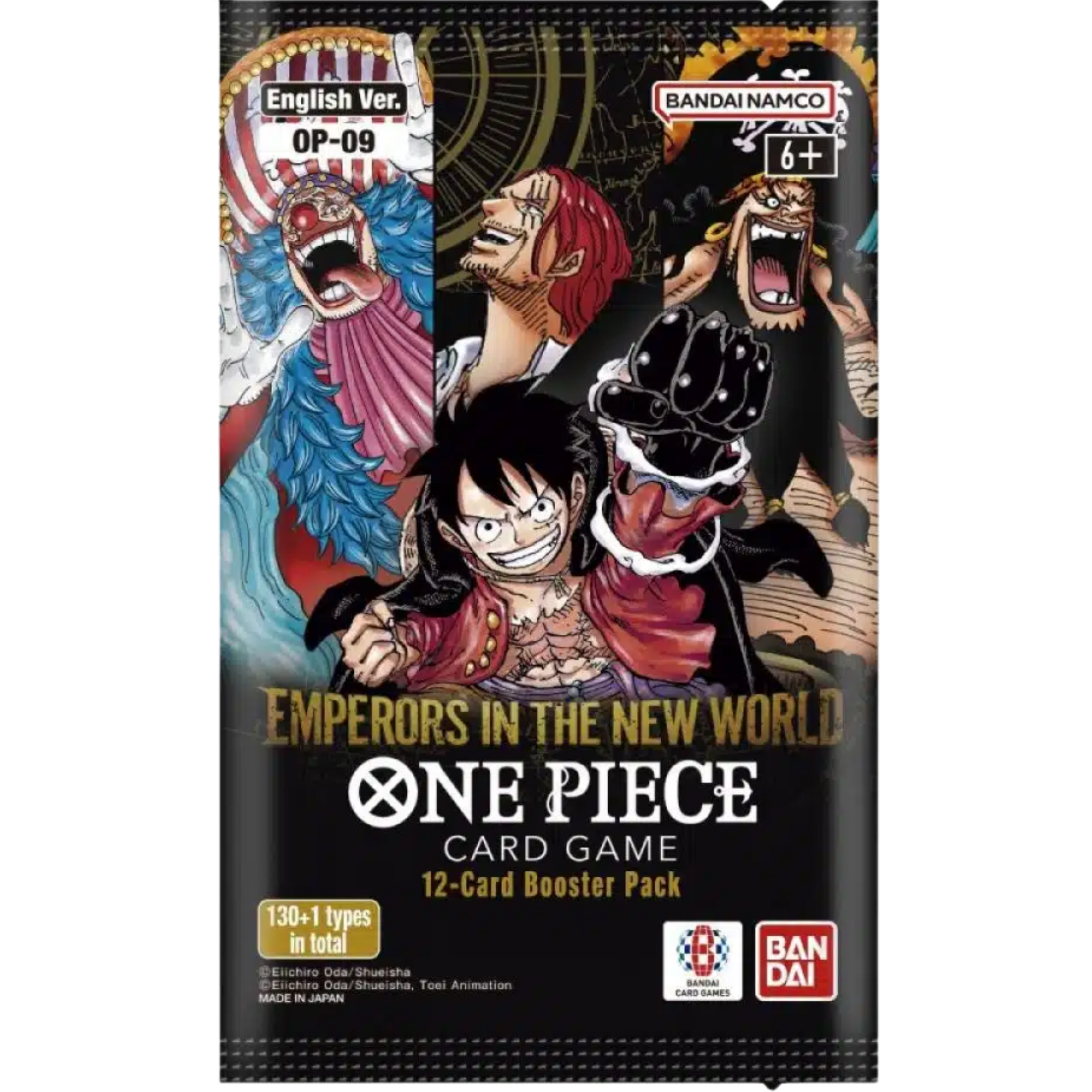 Emperors in the New World English Booster Pack ( One Piece OP-09 ) Bandai TCG