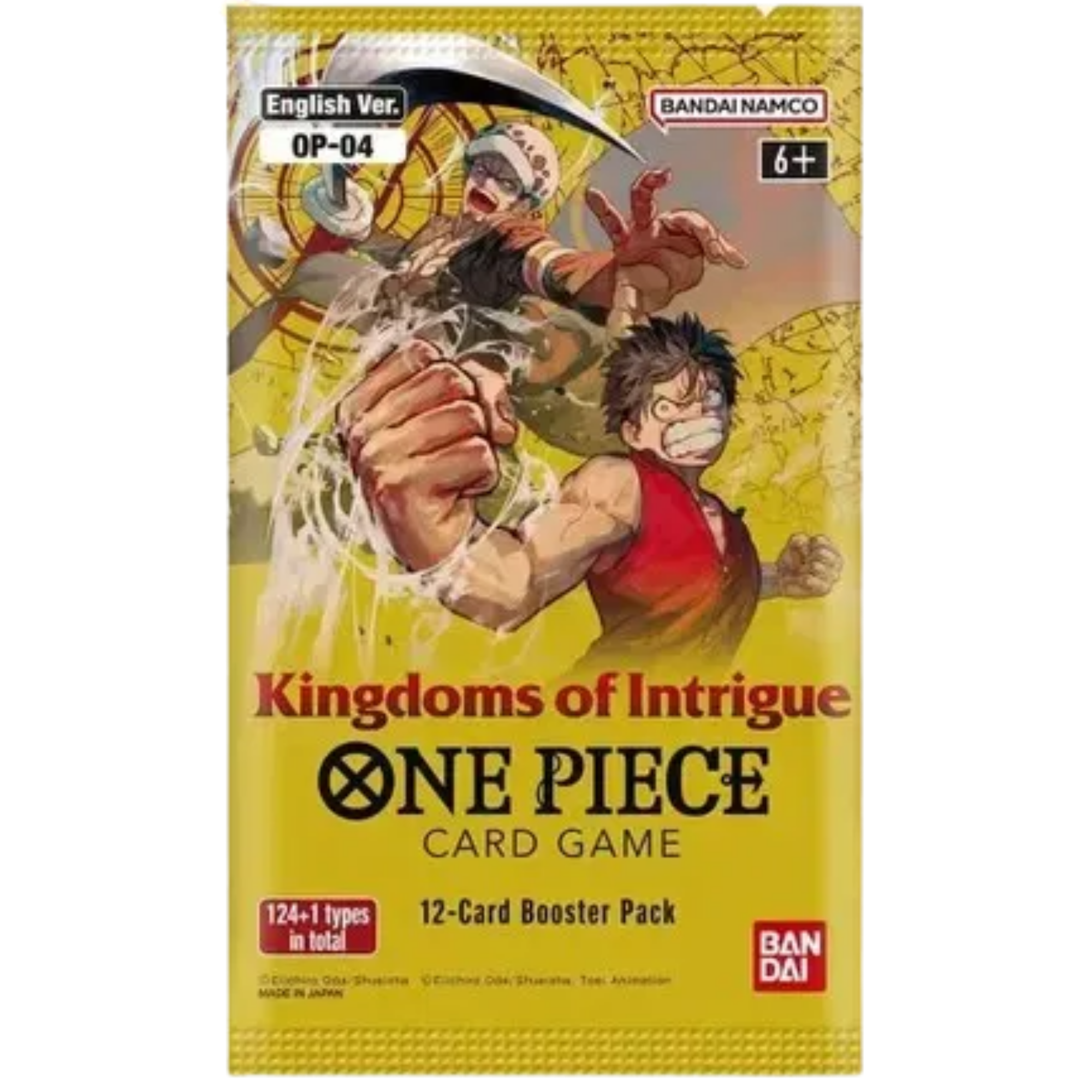 Kingdoms of Intrigue English Booster Pack ( One Piece OP-04 ) Bandai TCG