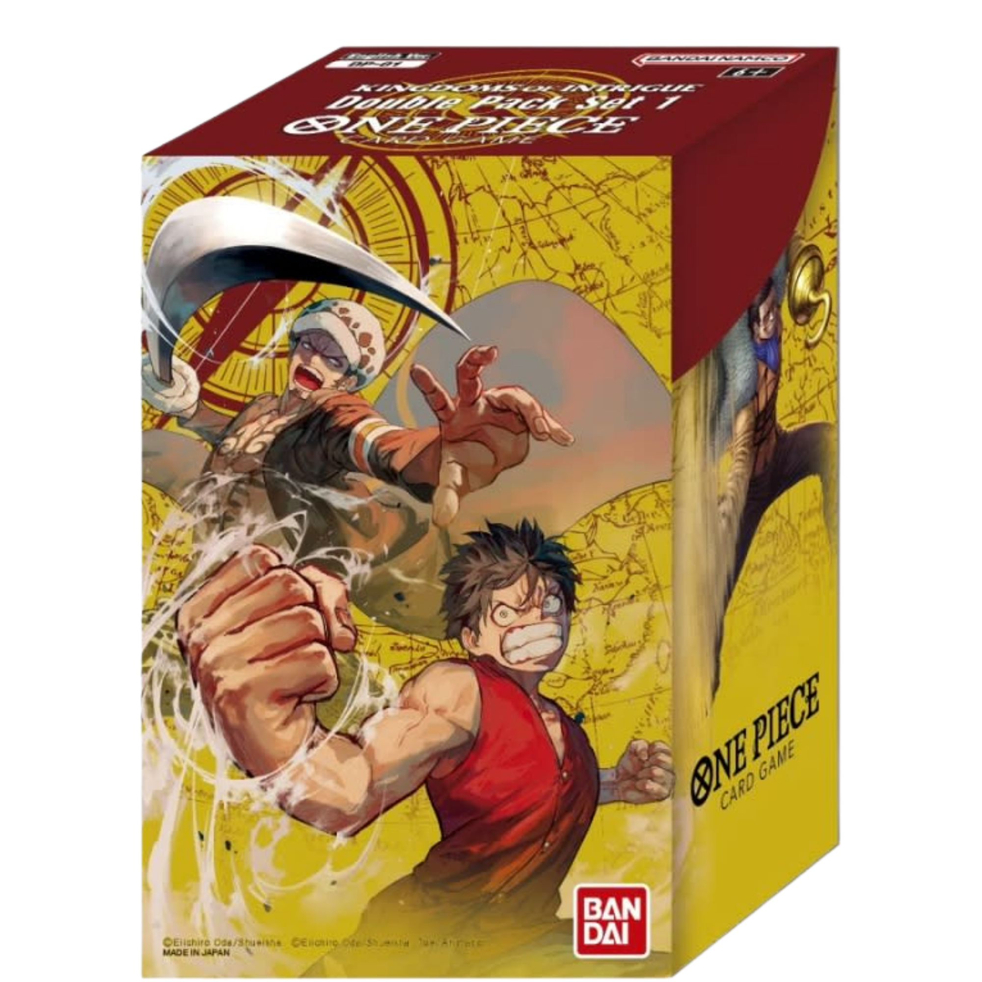 Kingdoms of Intrigue Double Pack Set 1 ( One Piece ) Bandai TCG