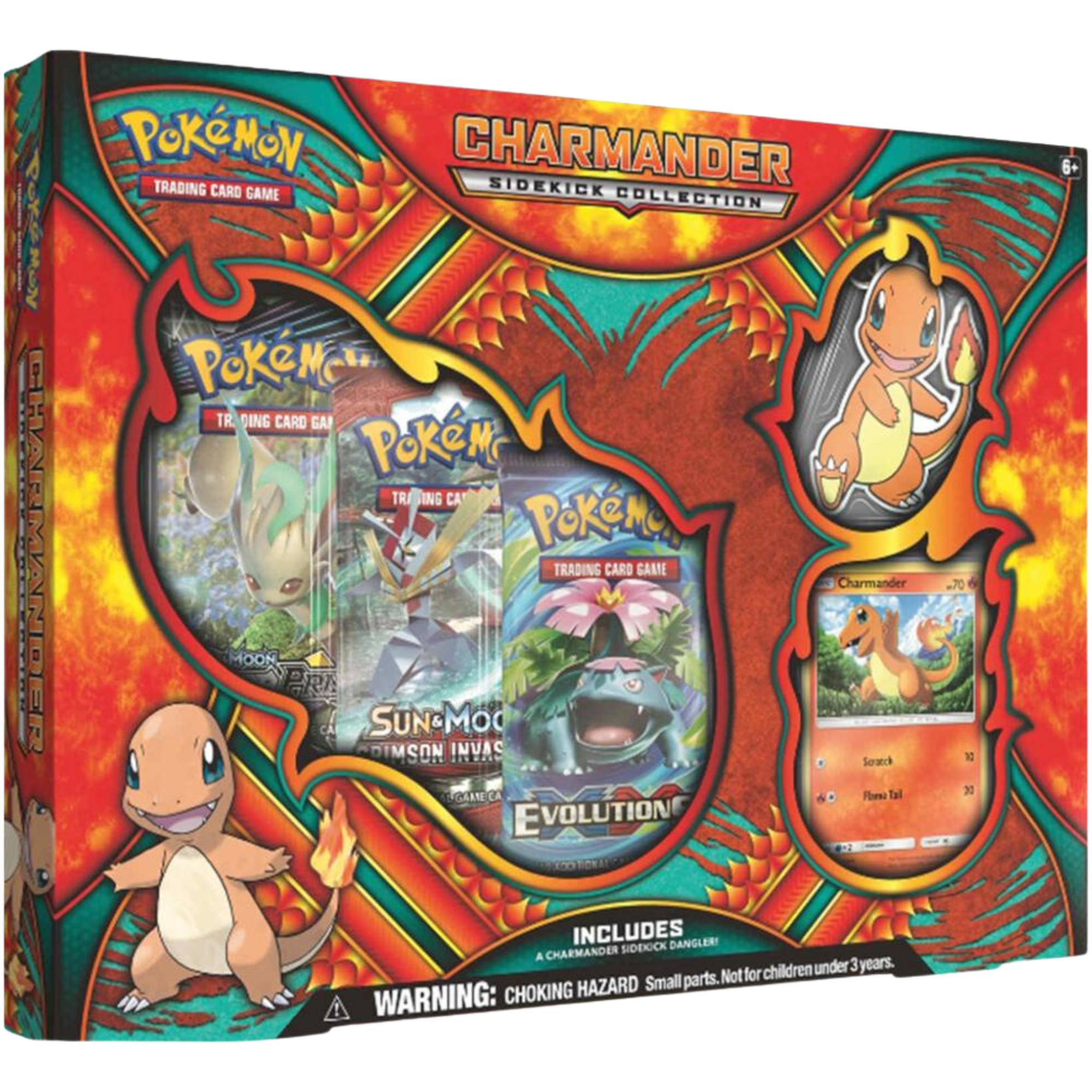 Charmander Sidekick Collection ( Sun & Moon ) Pokemon TCG