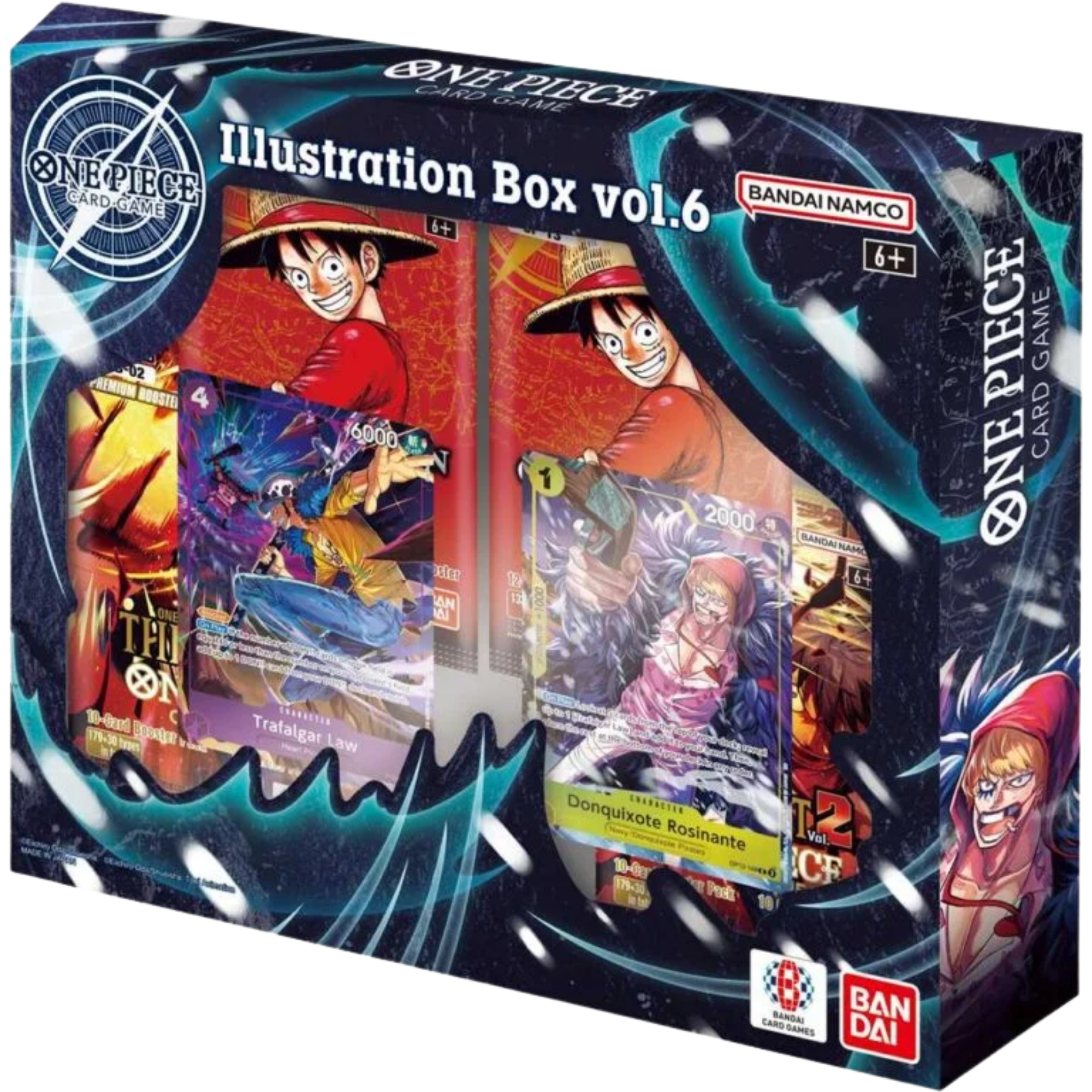 Illustration Box Vol. 6 ( One Piece ) Bandai TCG