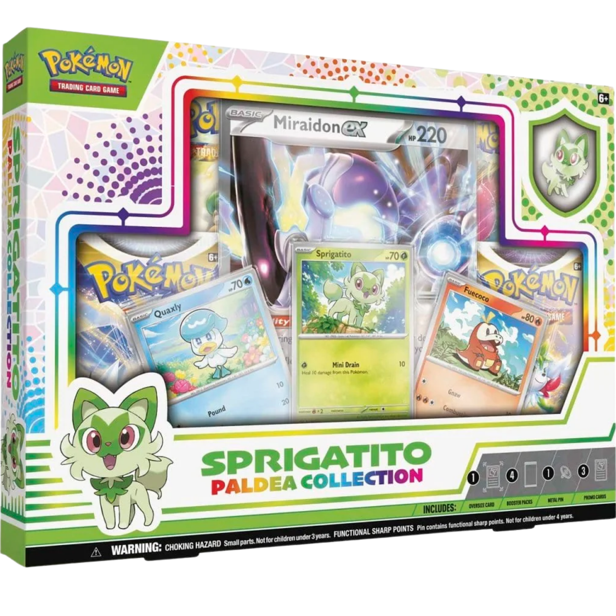 Sprigatito Paldea Collection ( Sword & Shield ) Pokemon TCG