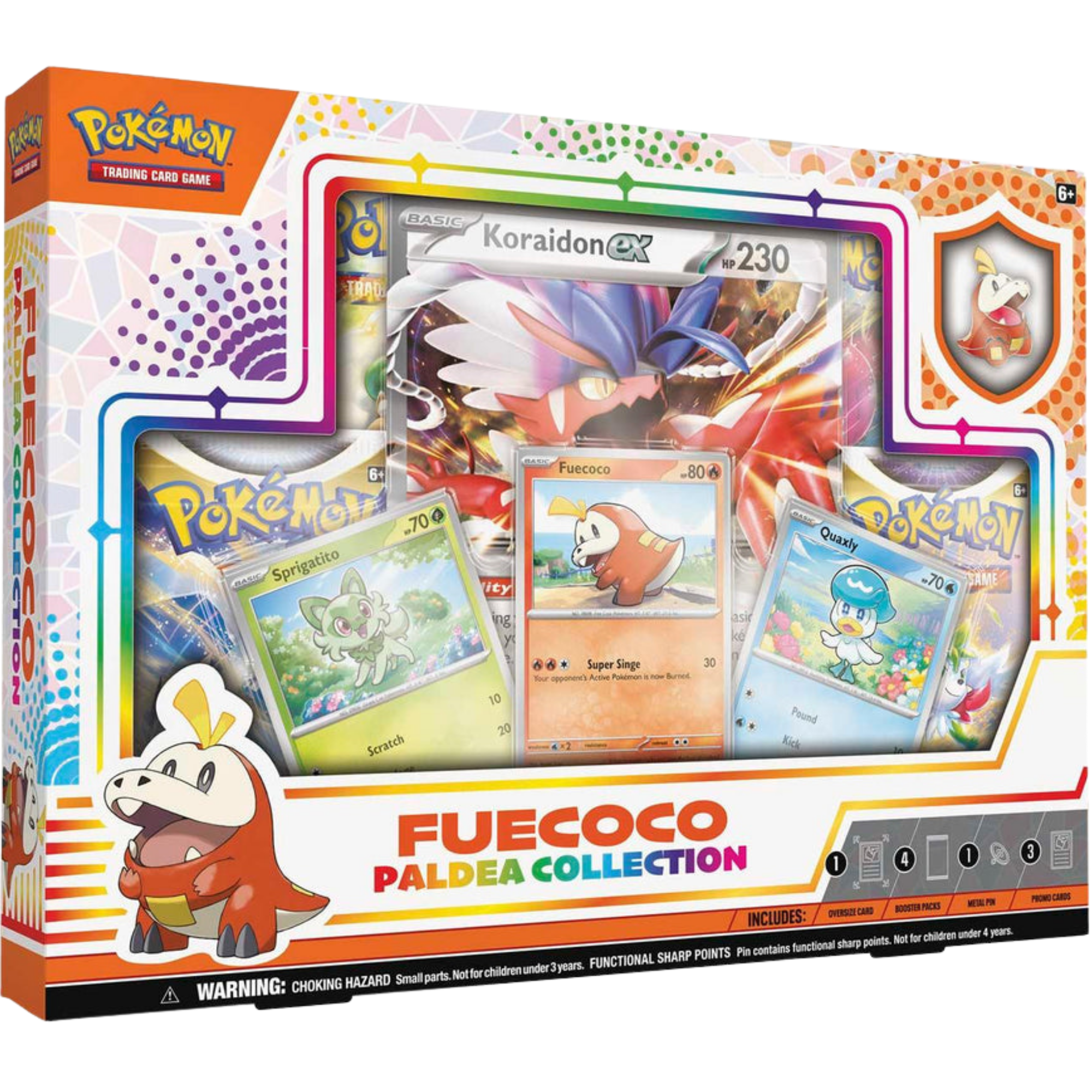Fuecoco Paldea Collection ( Sword & Shield ) Pokemon TCG