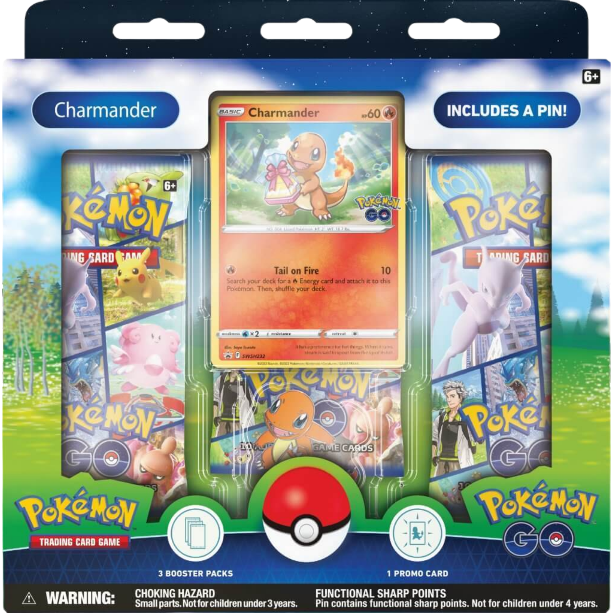 Pokemon Go Pin Collection - Charmander ( Pokemon Go ) Pokemon TCG