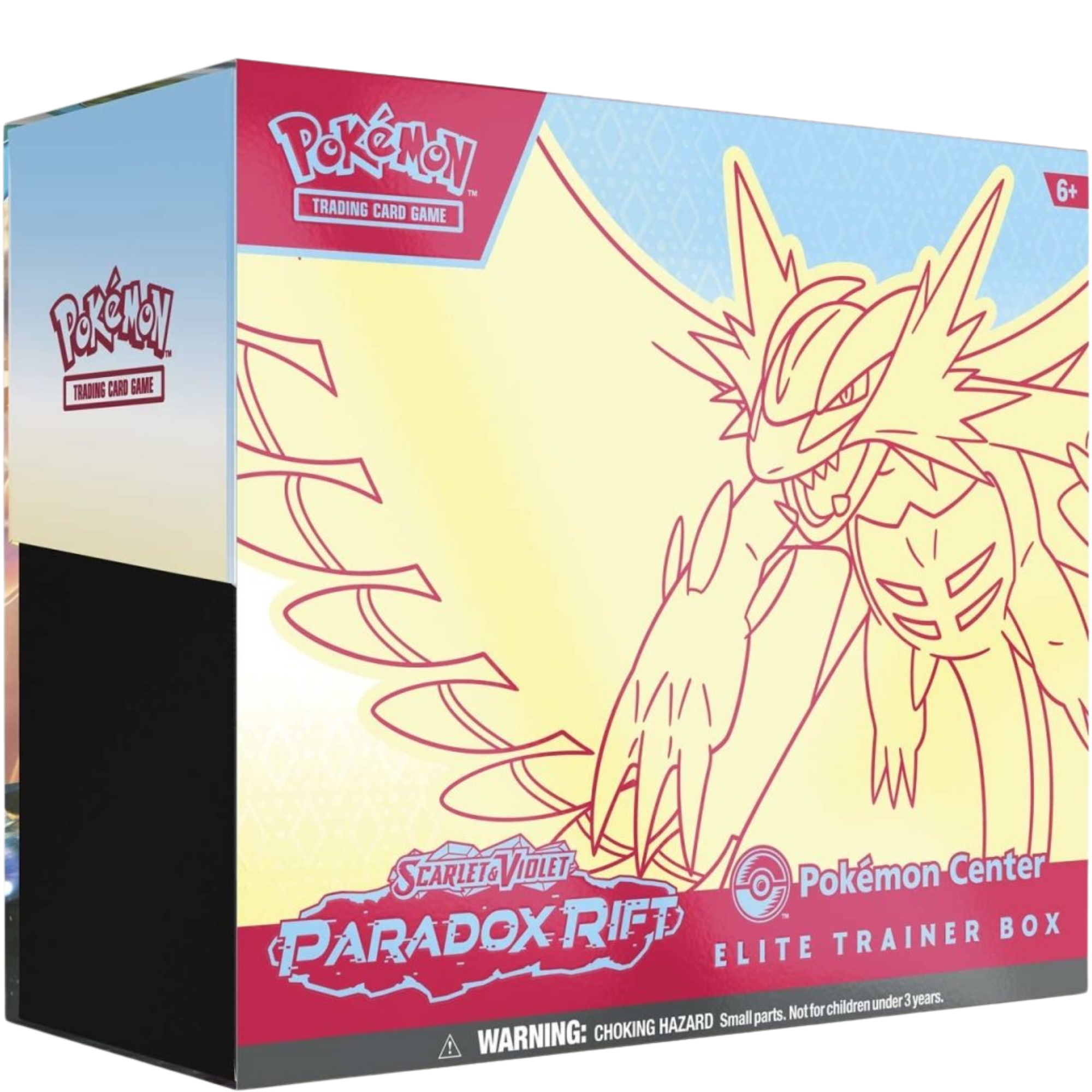 Paradox Rift Pokemon Center Elite Trainer Box - Roaring Moon ( Scarlet & Violet ) Pokemon TCG