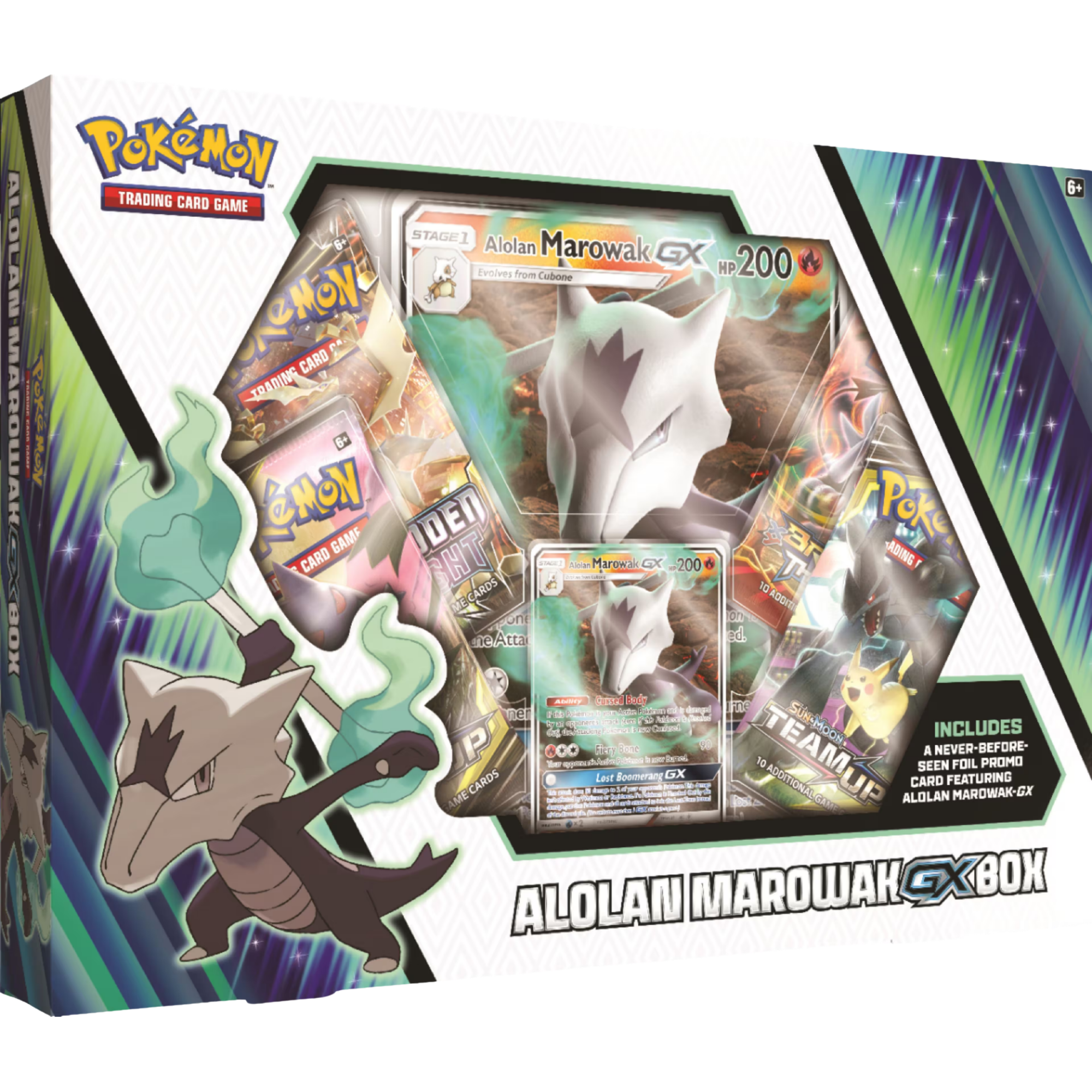 Alolan Marowak GX Box ( Sun & Moon ) Pokemon TCG