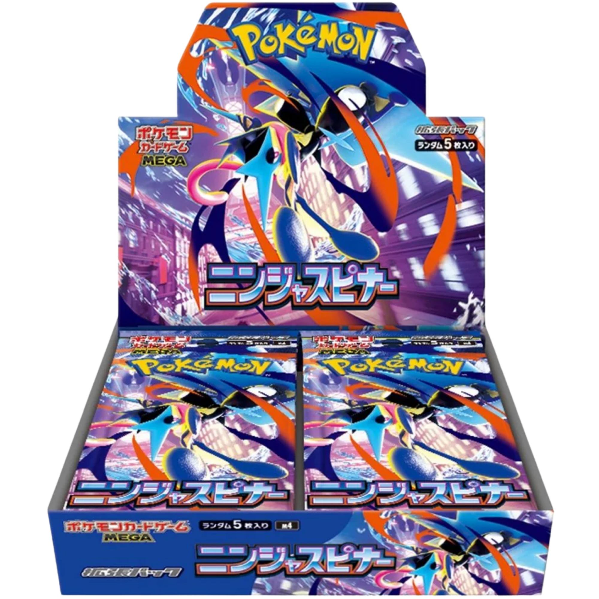 Ninja Spinner Japanese Booster Box ( Mega Evolution ) Pokemon TCG