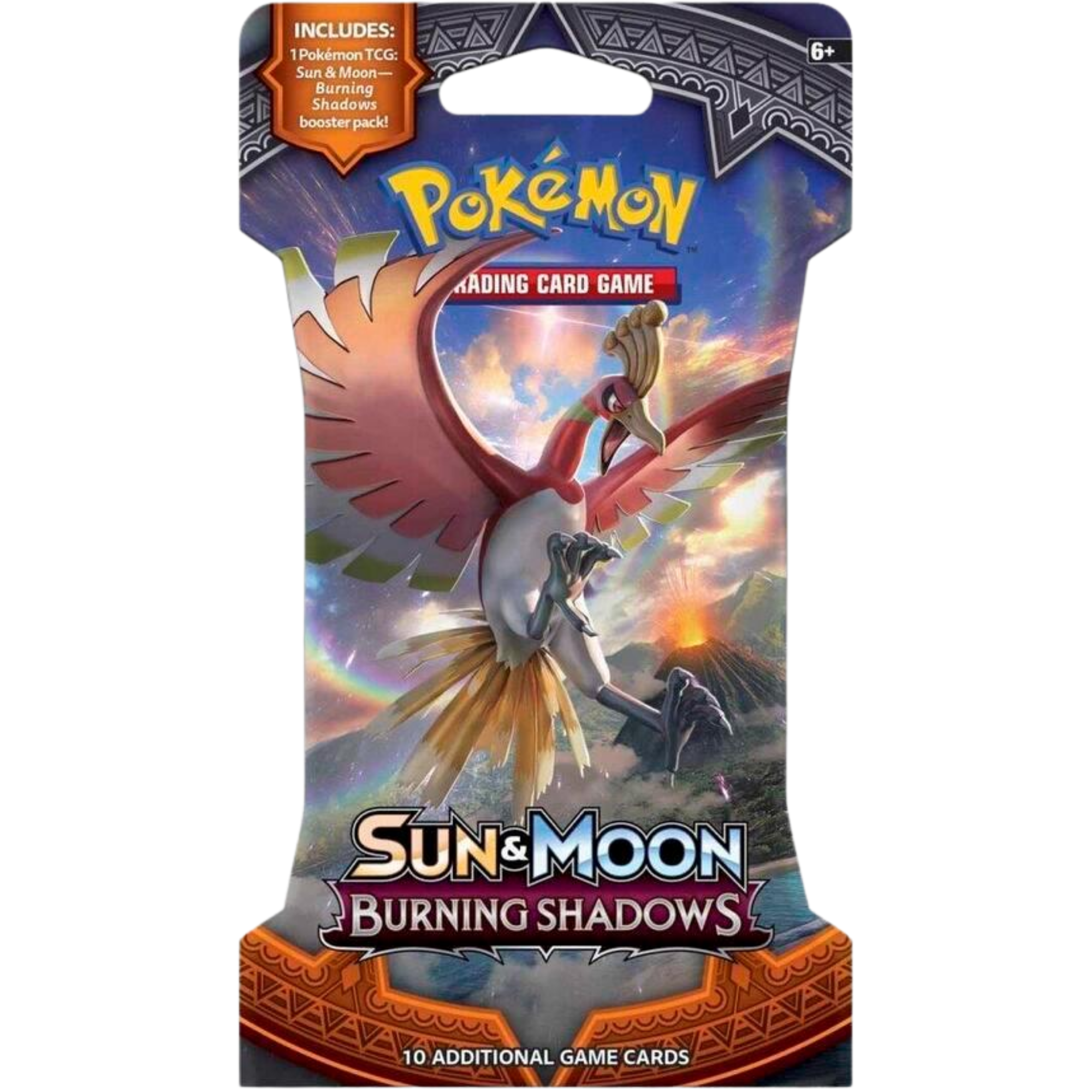 Burning Shadows Sleeved Booster Pack - Random Artwork ( Sun & Moon ) Pokemon TCG