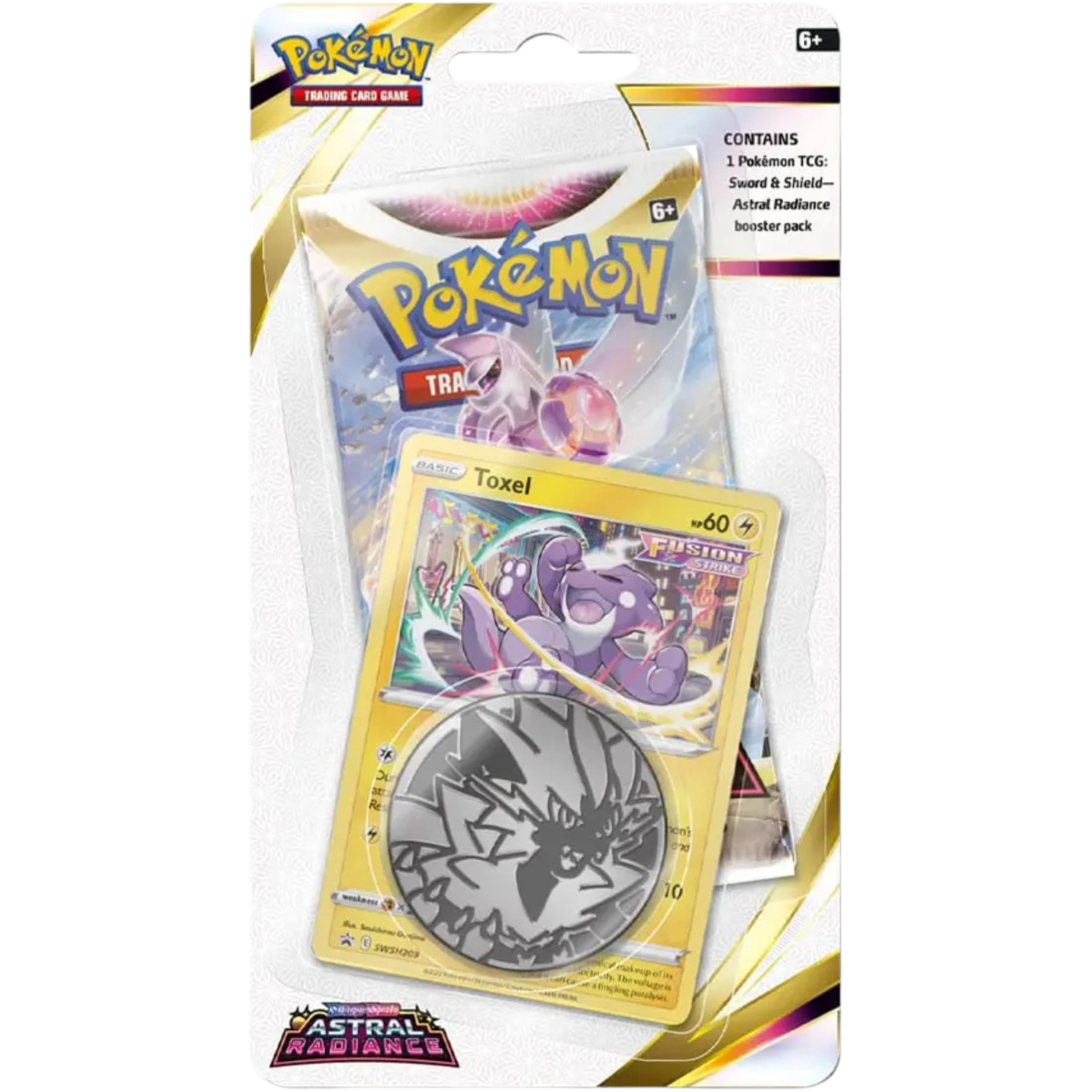 Astral Radiance Single Pack Blister - Toxel ( Sword & Shield ) Pokemon TCG