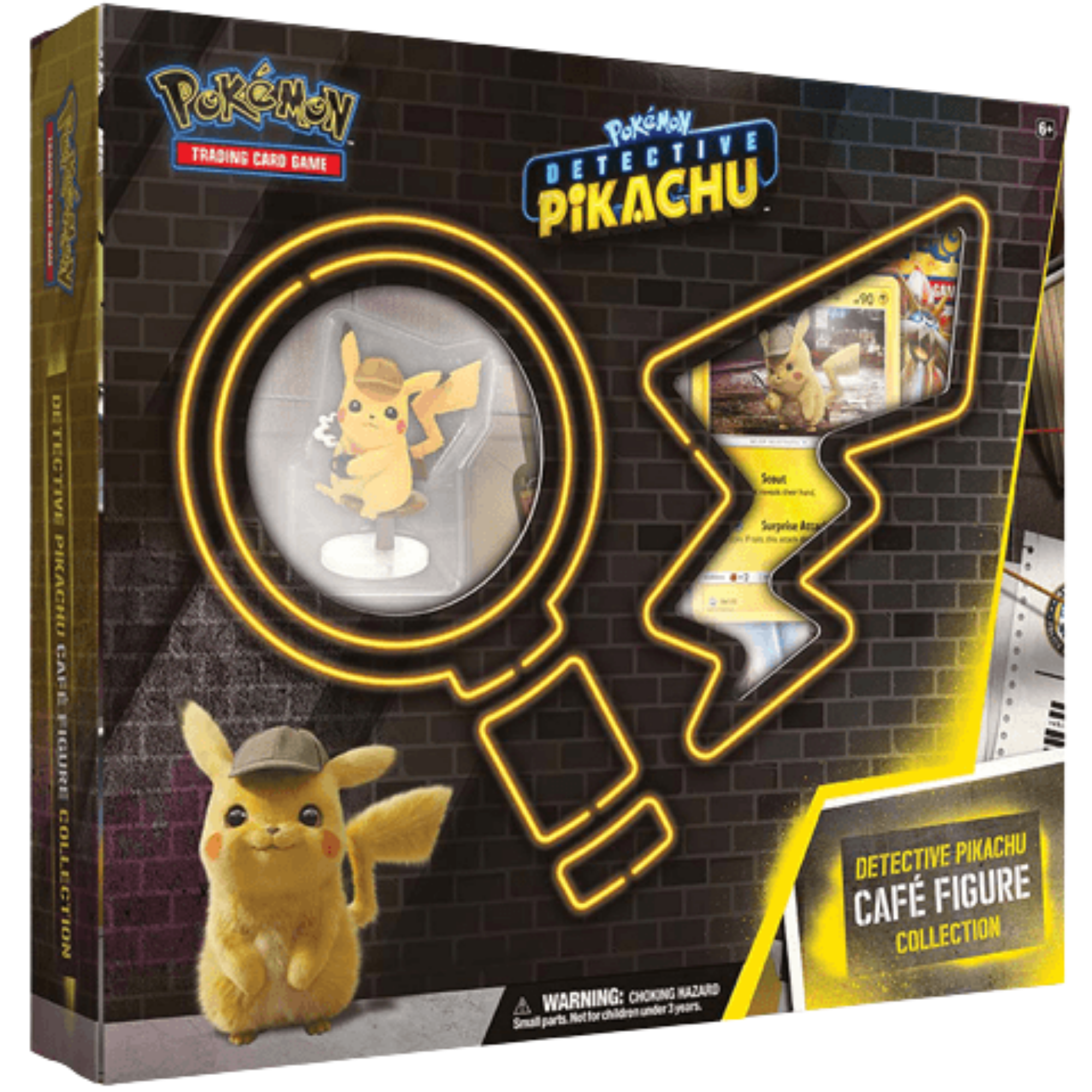 Detective Pikachu Cafe Figure Collection ( Detective Pikachu ) Pokemon TCG