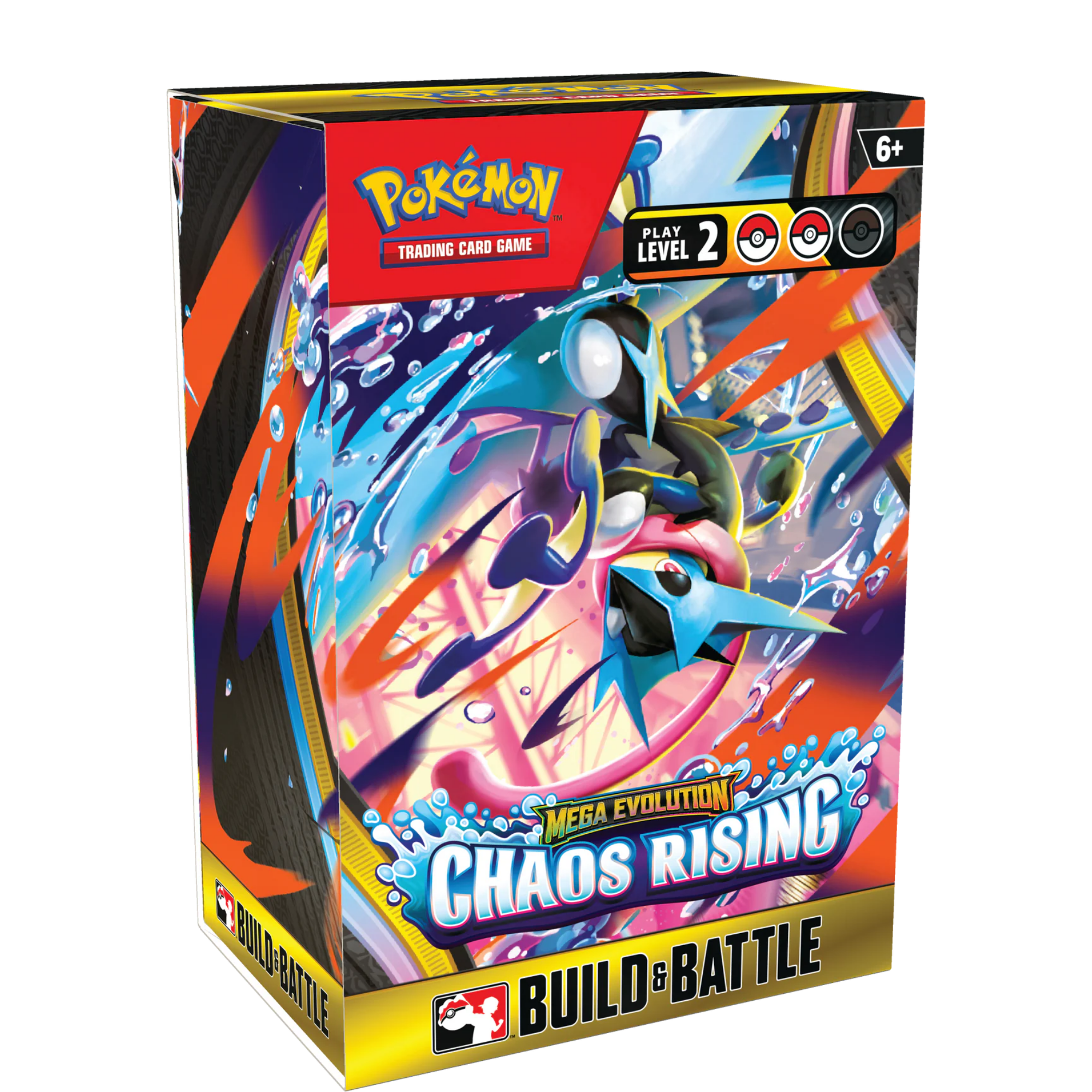 Chaos Rising Build & Battle Box ( Mega Evolution ) Pokemon TCG