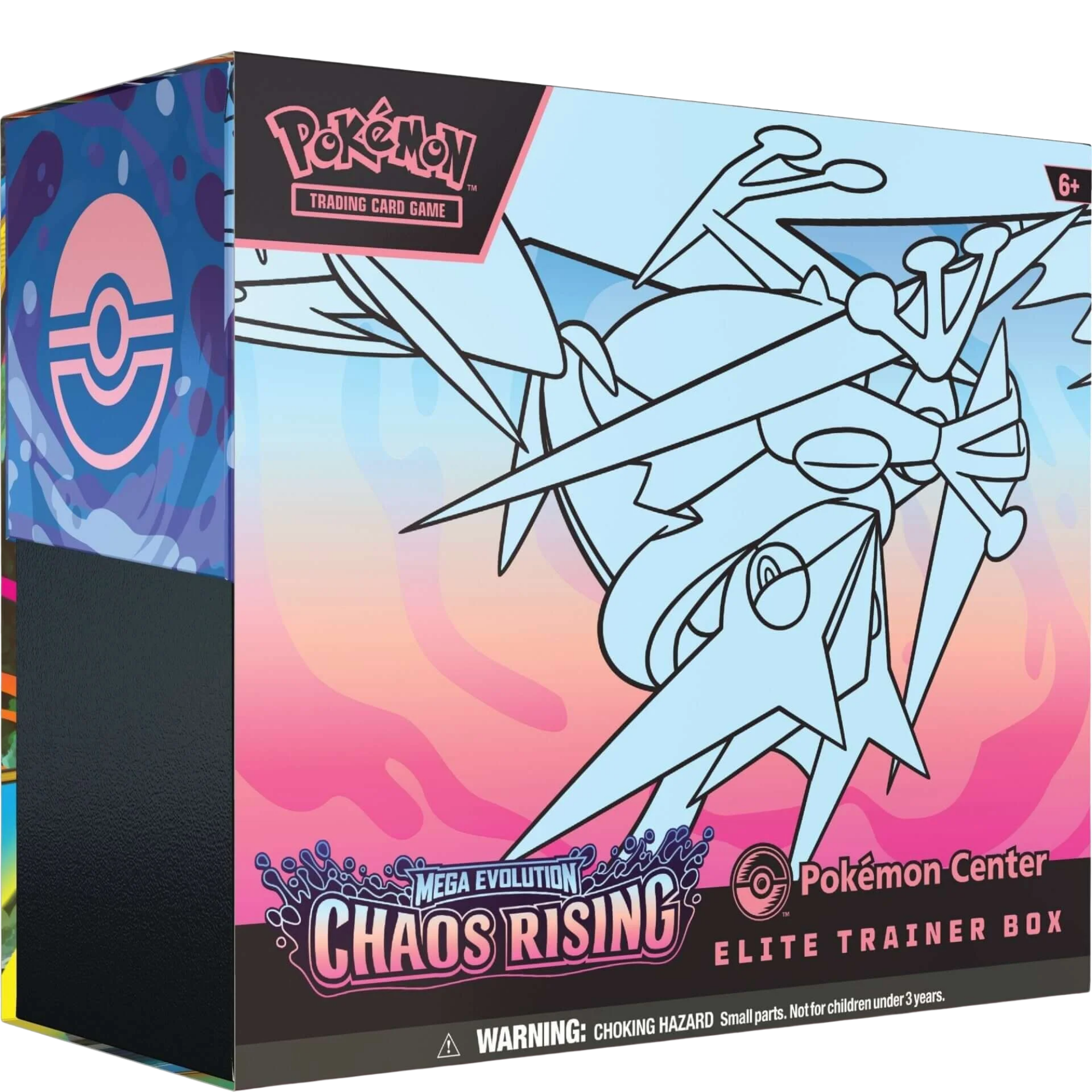 Chaos Rising Pokémon Center Elite Trainer Box ( Mega Evolution ) Pokemon TCG