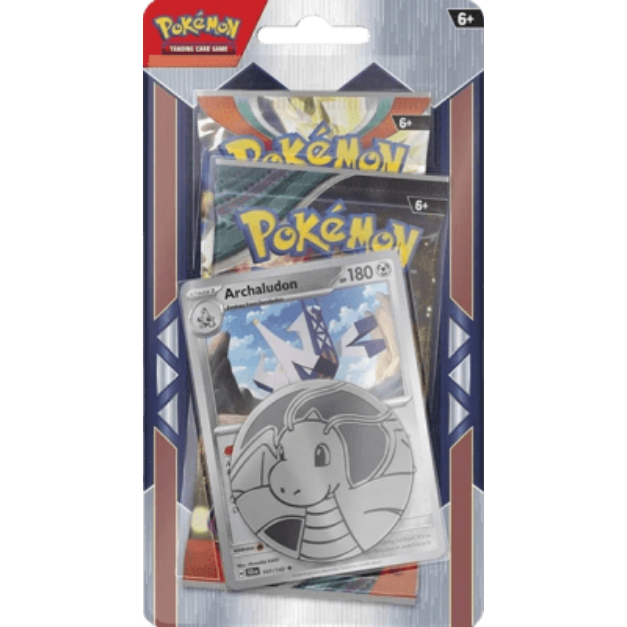 Checklane 2-Pack Blister - Archaludon ( Scarlet & Violet ) Pokemon TCG