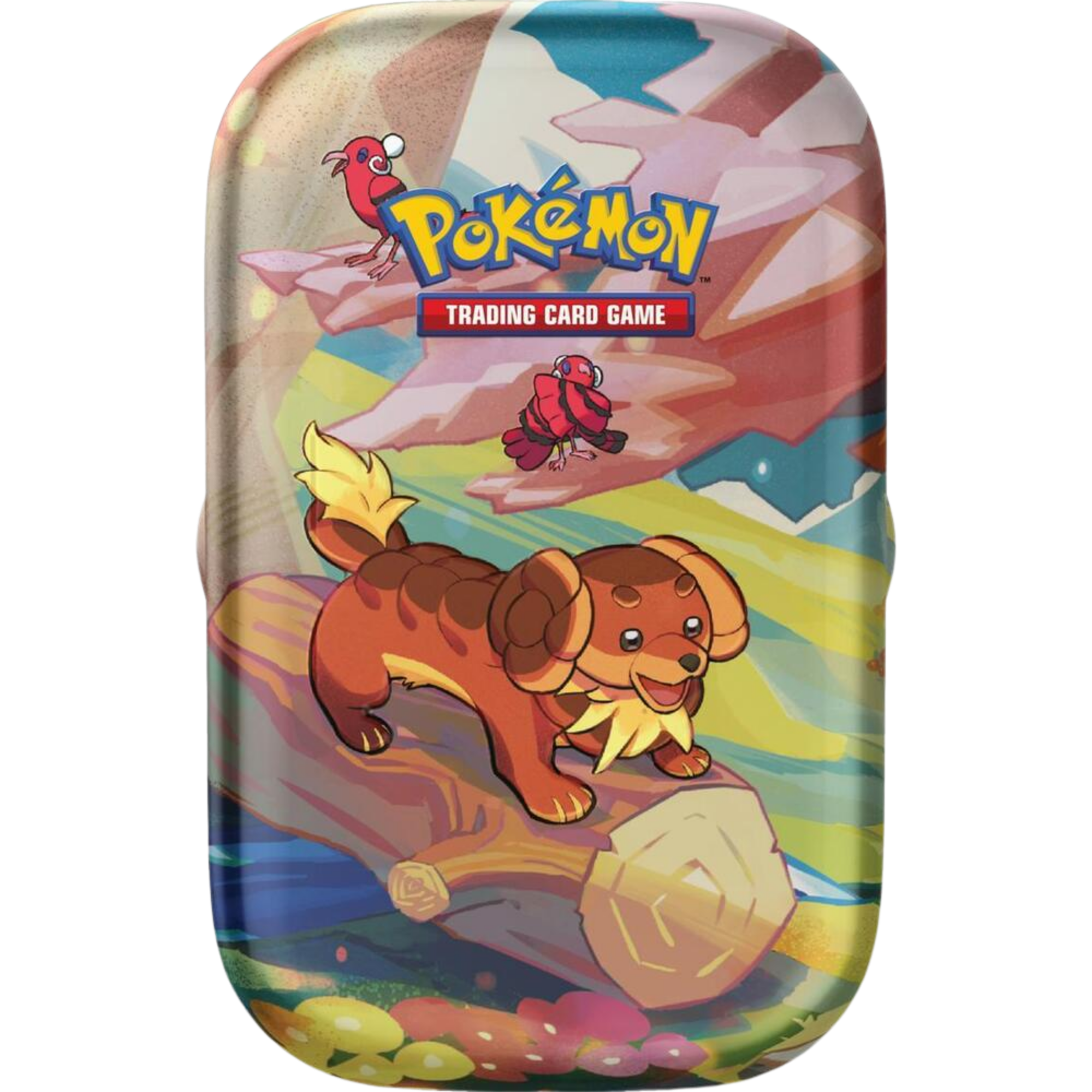 Vibrant Paldea Mini Tin - Dachsbun ( Scarlet & Violet ) Pokemon TCG