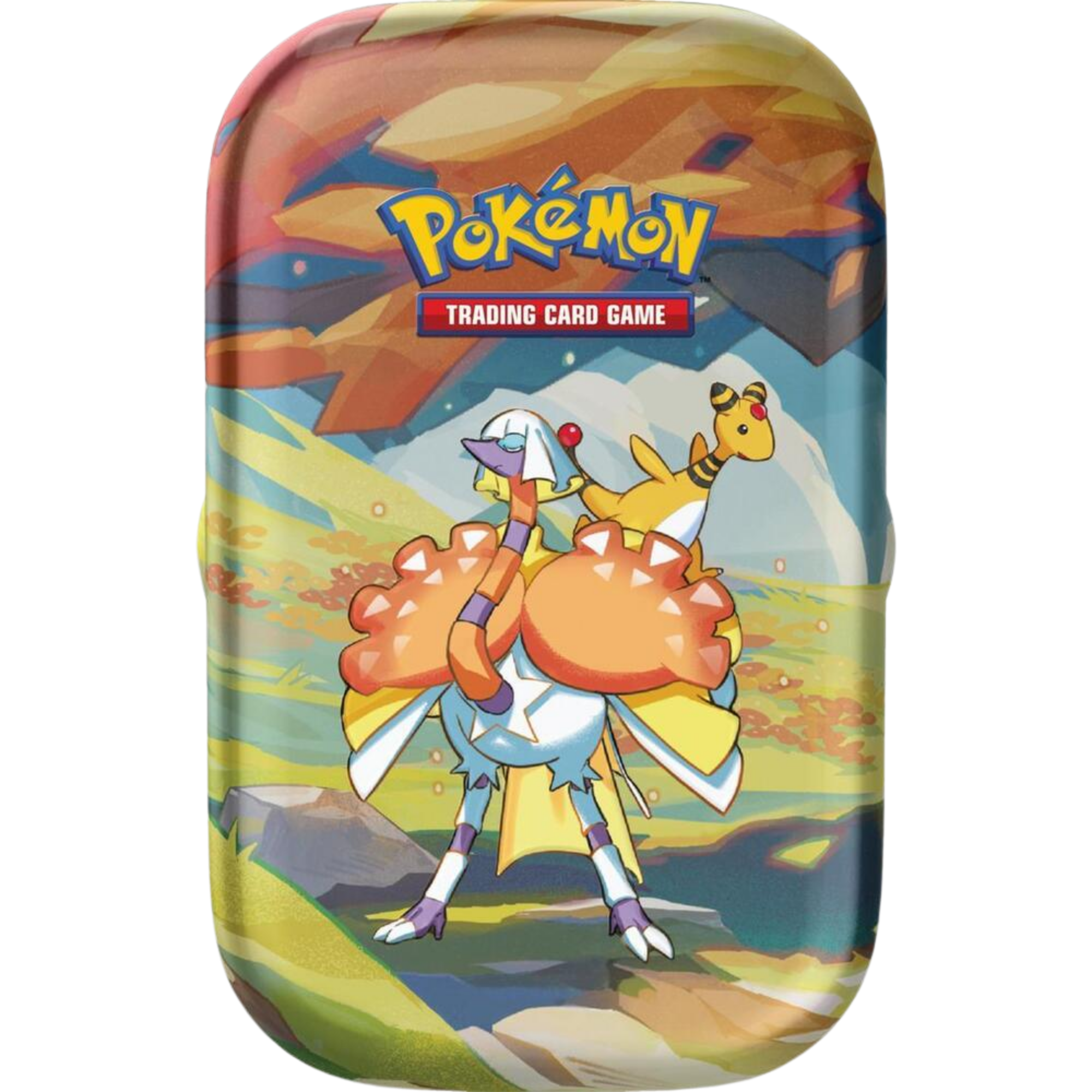Vibrant Paldea Mini Tin - Espathra ( Scarlet & Violet ) Pokemon TCG