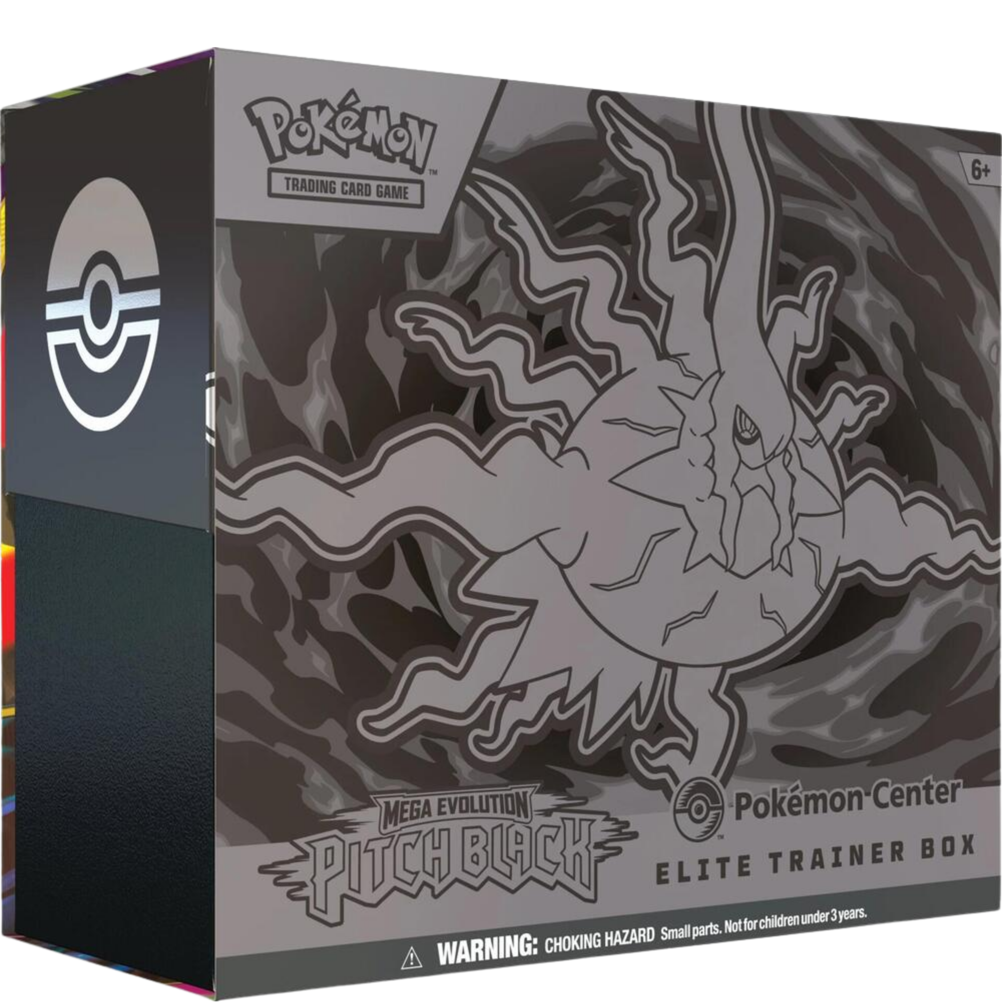 Pitch Black Pokemon Center Elite Trainer Box ( Mega Evolution ) Pokemon TCG