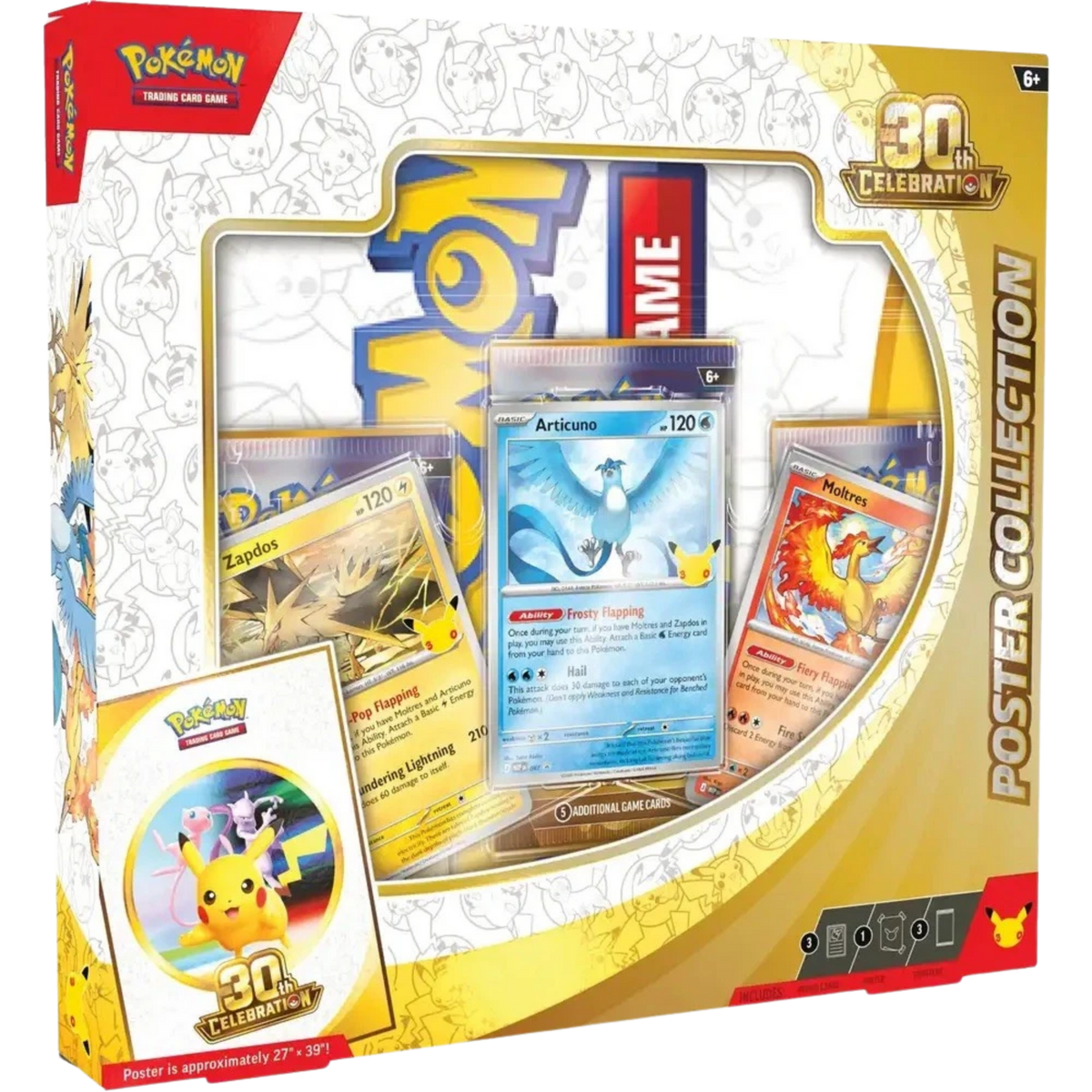 30th Celebration Poster Collection ( 30th Anniversary ) Pokemon TCG