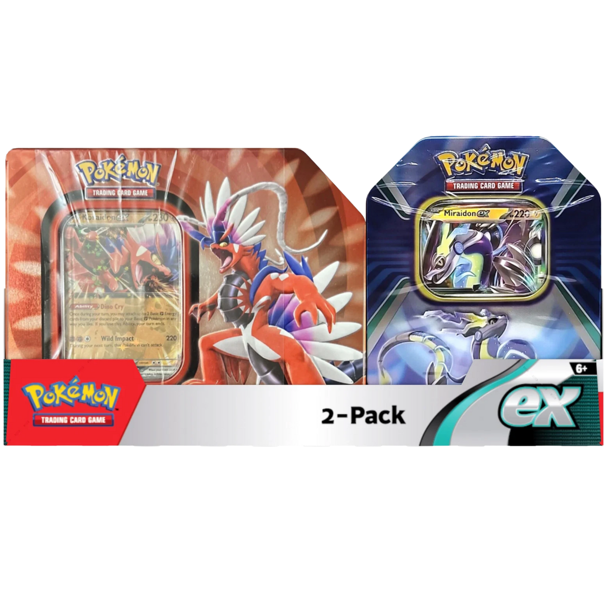 Paldea Legends Tins - Koraidon Bundle ( Scarlet & Violet ) Pokemon TCG
