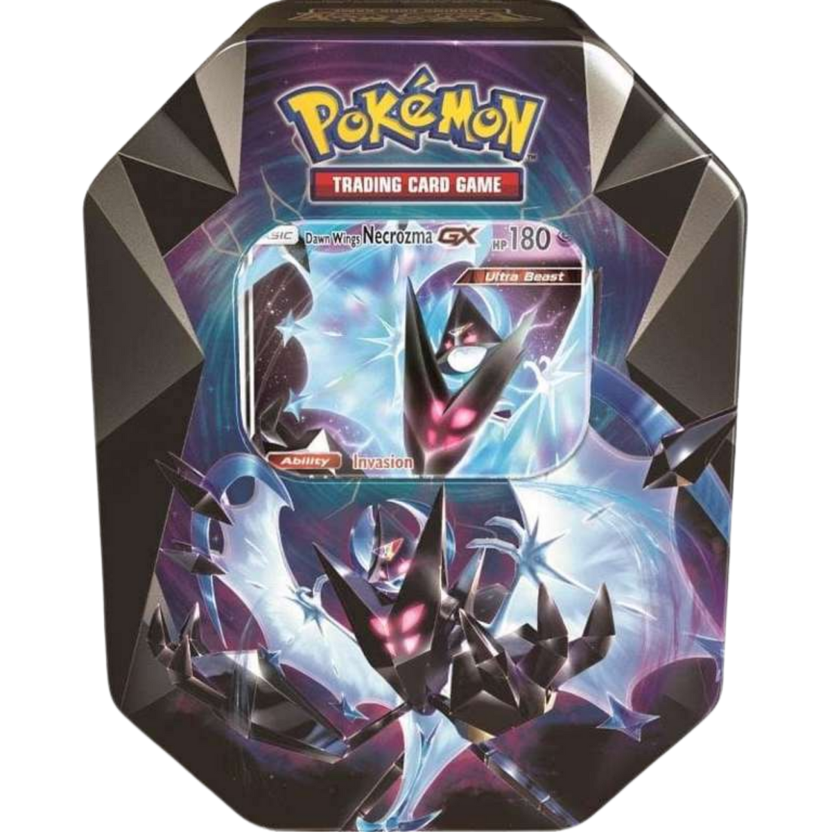 Necrozma Prism Tin - Dawn Wings Necrozma GX ( Sun & Moon ) Pokemon TCG
