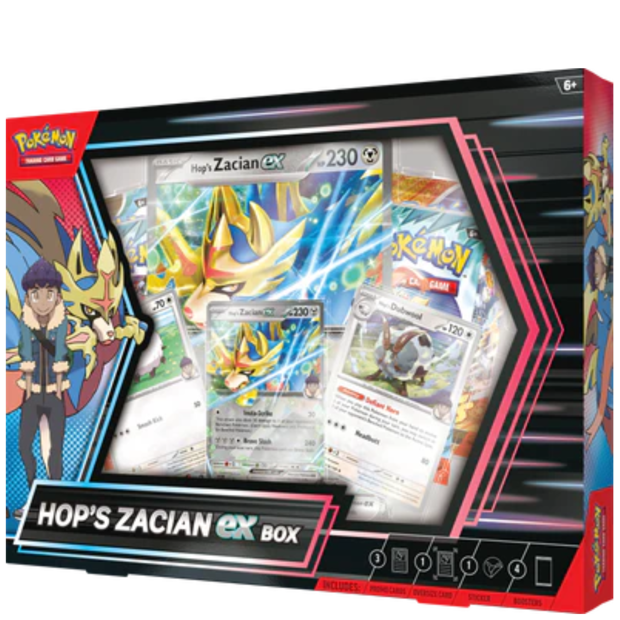 Journey Together Hop's Zacian ex Box ( Scarlet & Violet ) Pokemon TCG
