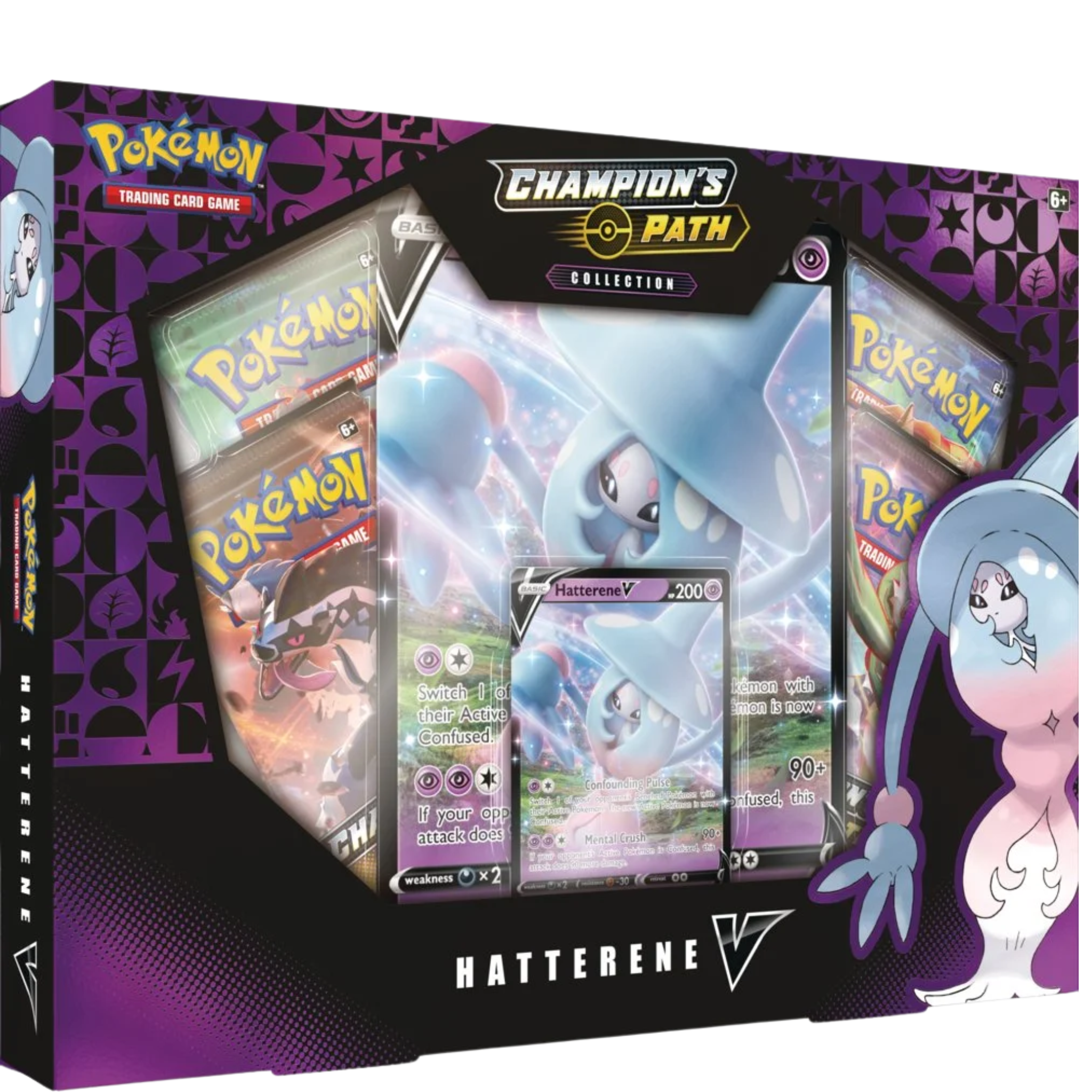Hatterene V Box ( Sword & Shield ) Pokemon TCG