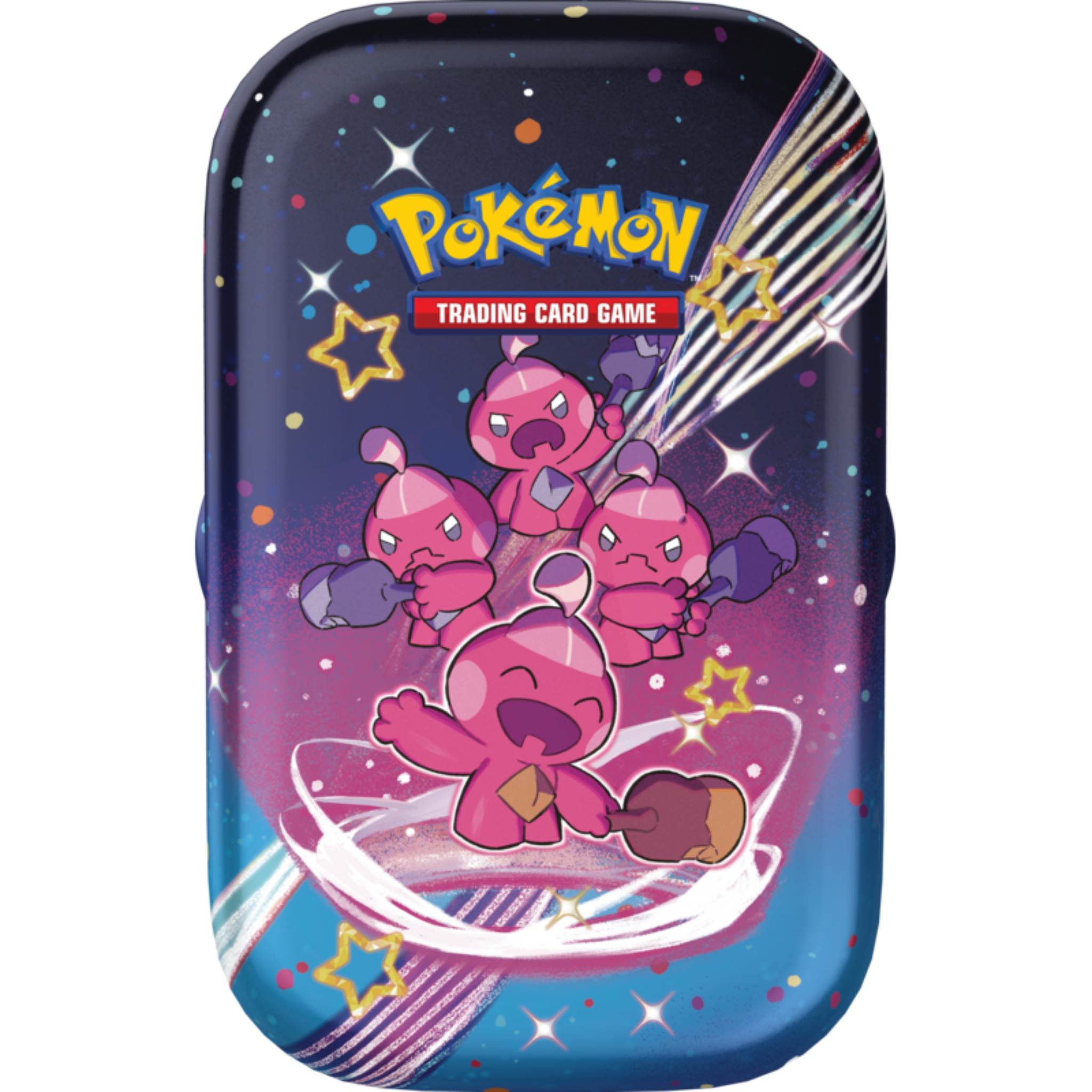 Paldean Fates Mini Tin - Tinkatink ( Scarlet & Violet ) Pokemon TCG