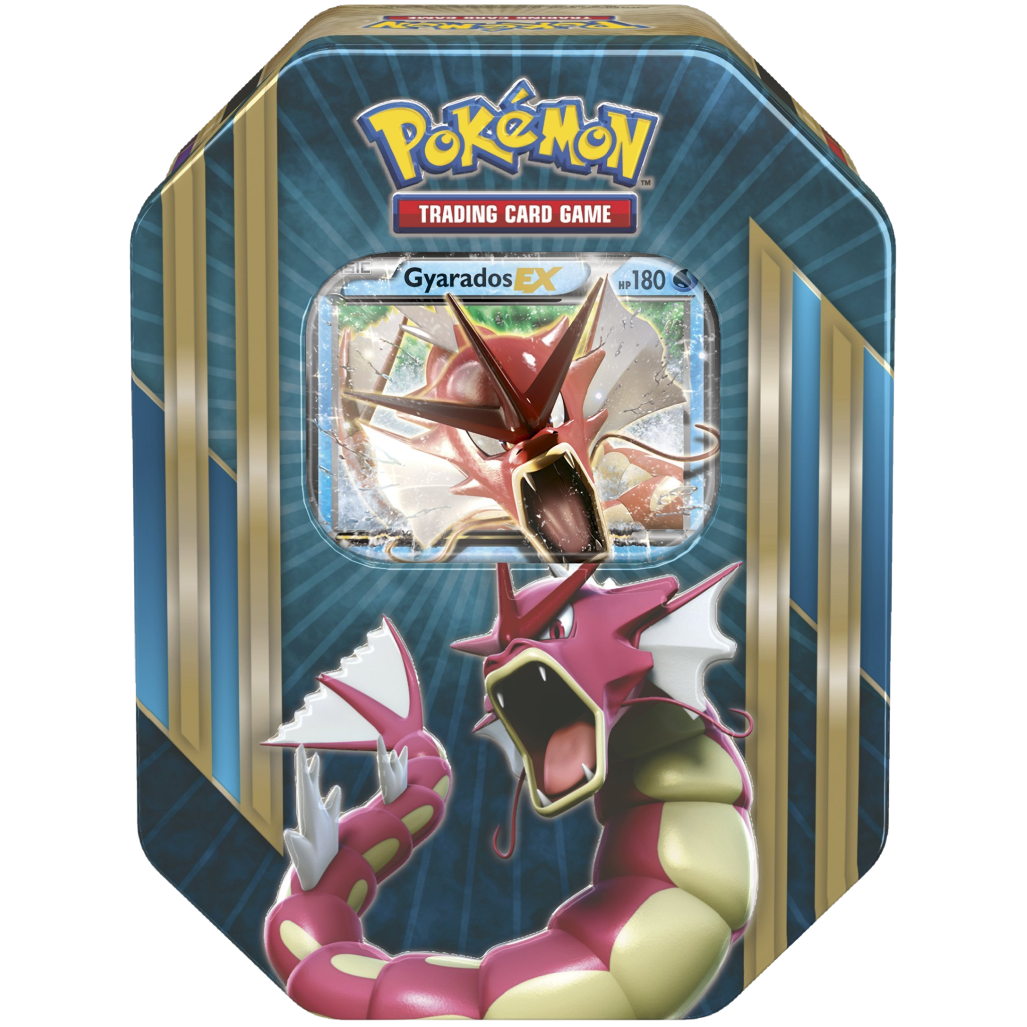 Triple Power Tin - Shiny Gyarados ( XY ) Pokemon TCG