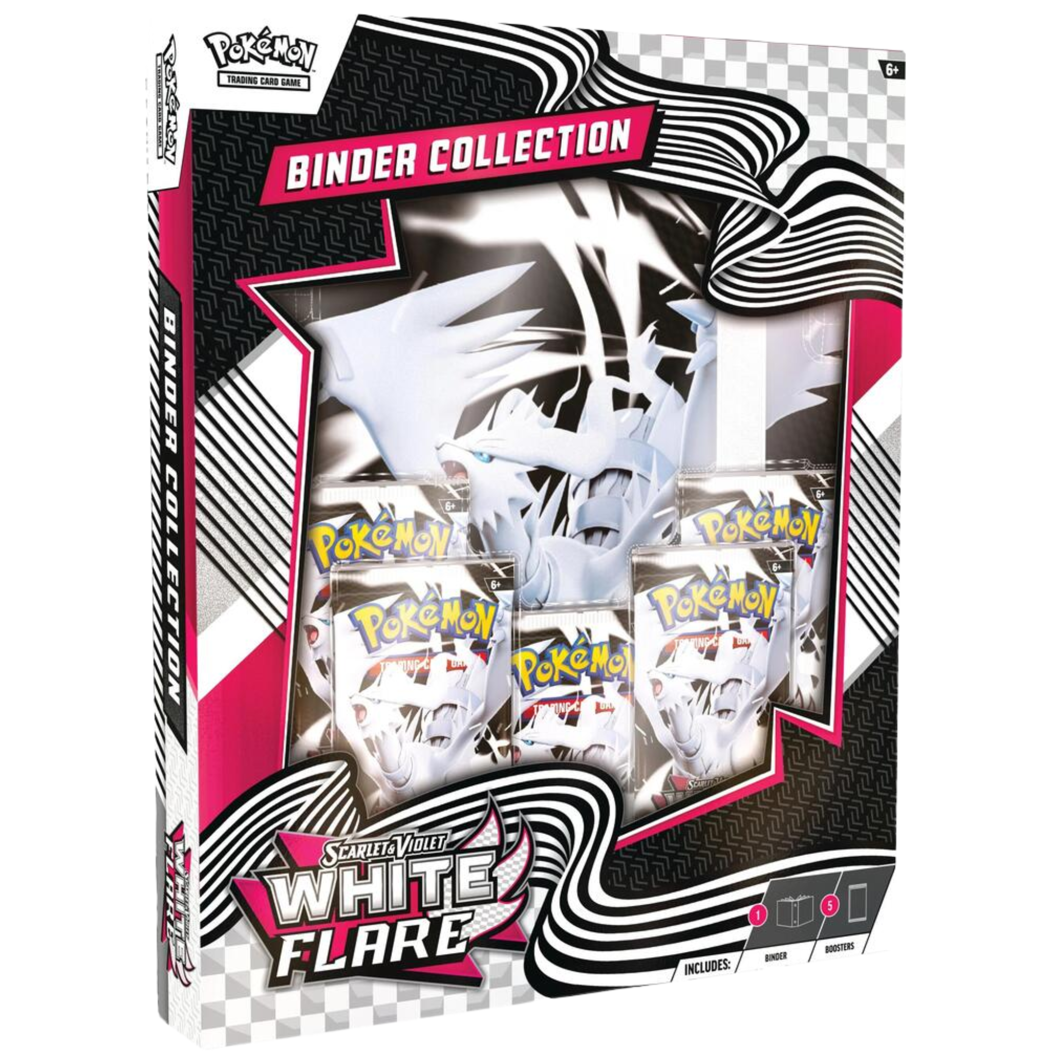 White Flare Binder Collection ( Scarlet & Violet ) Pokemon TCG