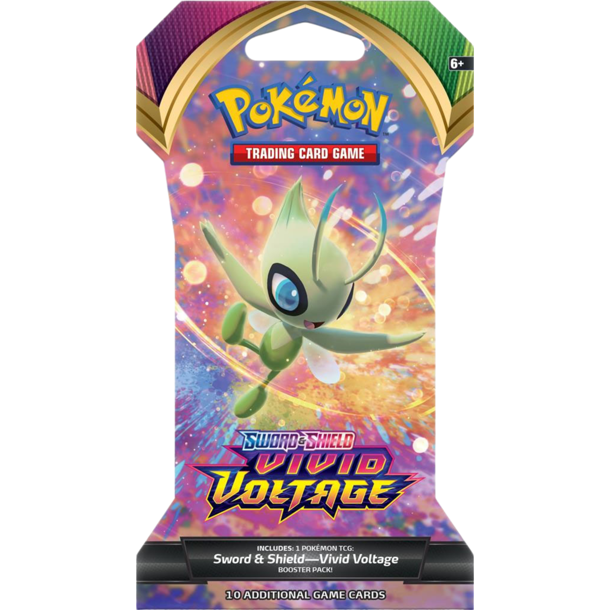 Vivid Voltage Sleeved Booster Pack - Random Artwork ( Sword & Shield ) Pokemon TCG