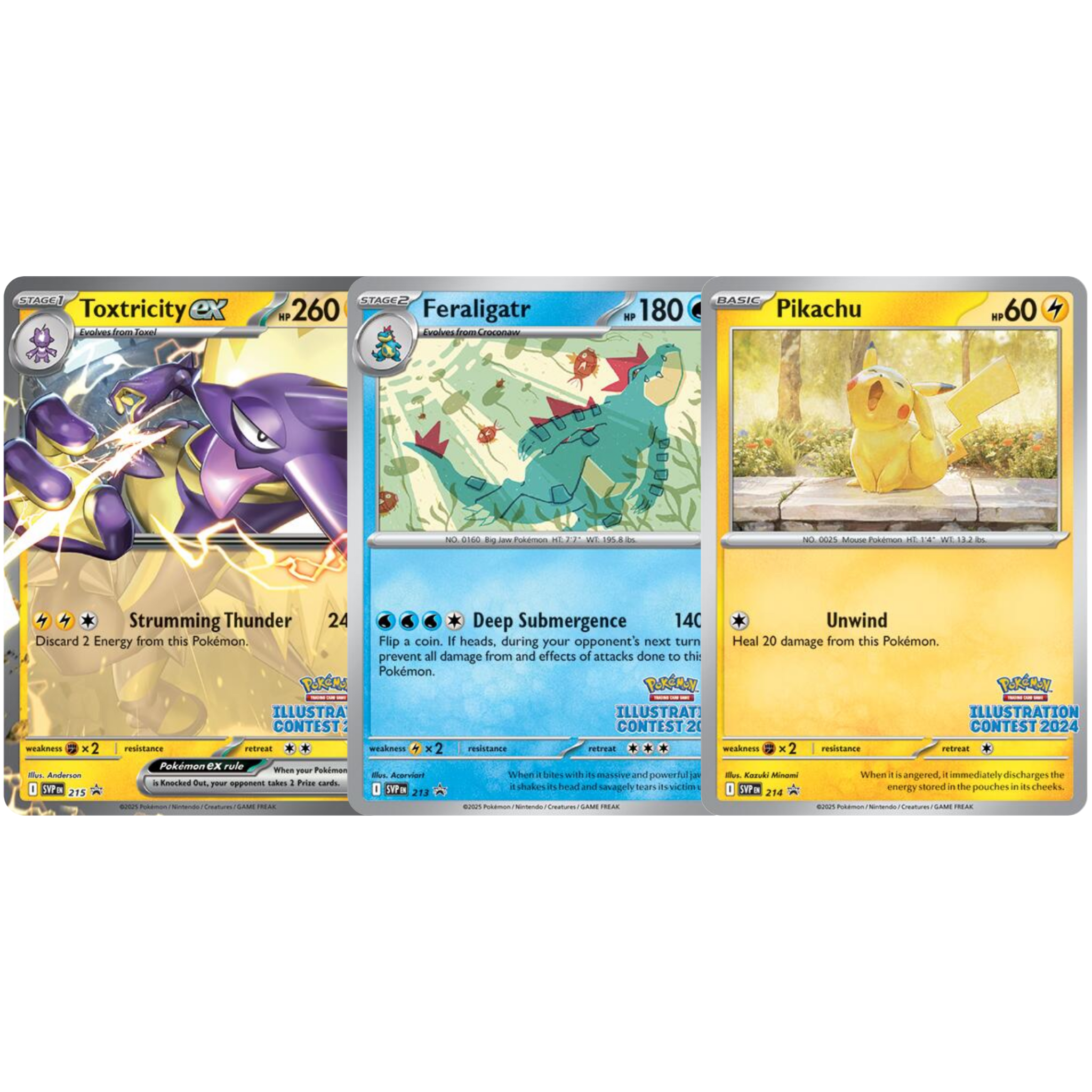 pokemon illustration contest 2024 cards Pokmon Trading Card Game Illustration Contest 2024 Winners Promo Cards