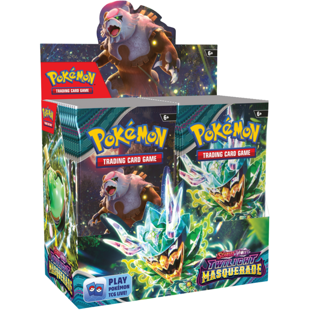 Twilight Masquerade Booster Box ( Scarlet & Violet ) Pokemon TCG