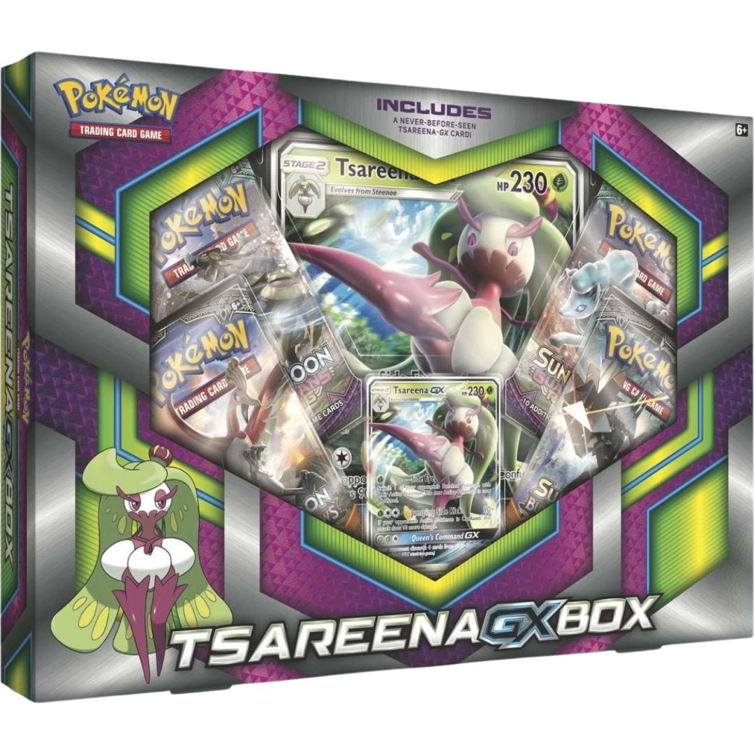 Tsareena GX Box ( Sun & Moon ) Pokemon TCG