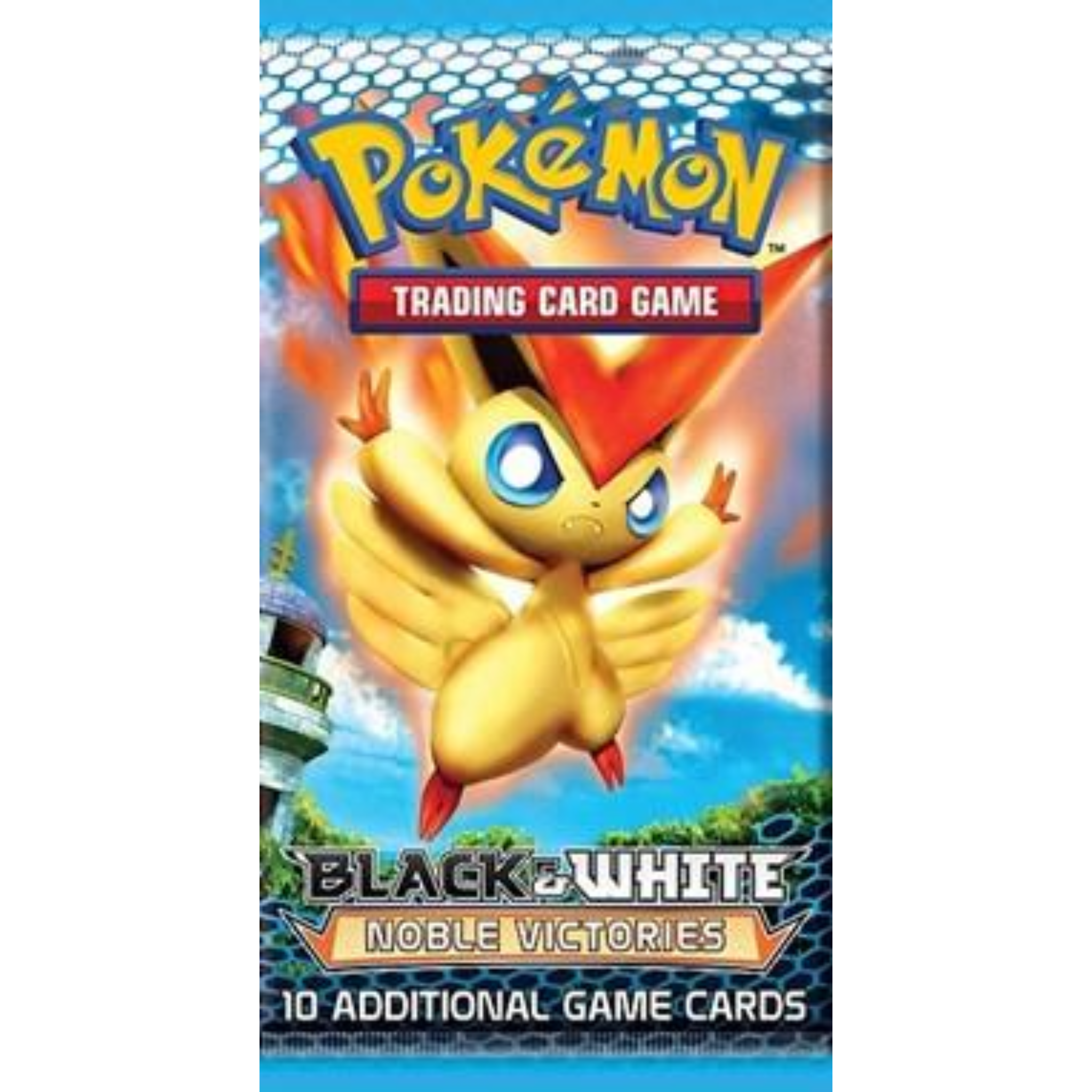 Noble Victories Booster Pack - Random Artwork ( Black & White ) Pokemon TCG