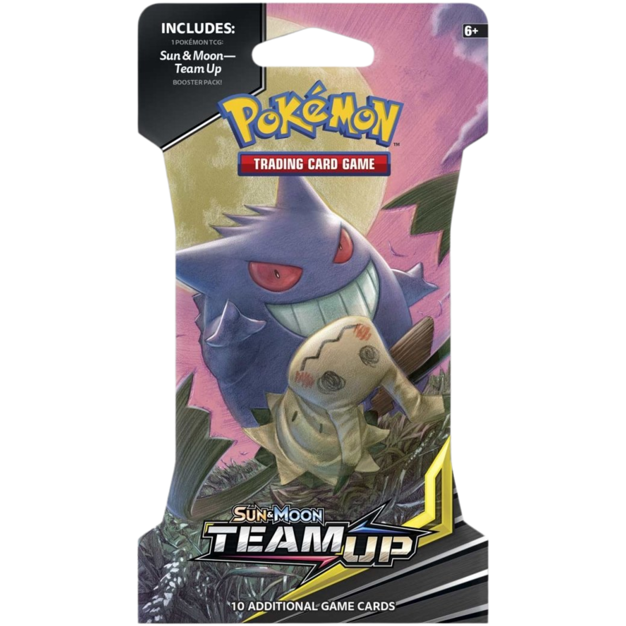 Team Up Sleeved Booster Pack - Random Artwork ( Sun & Moon ) Pokemon TCG
