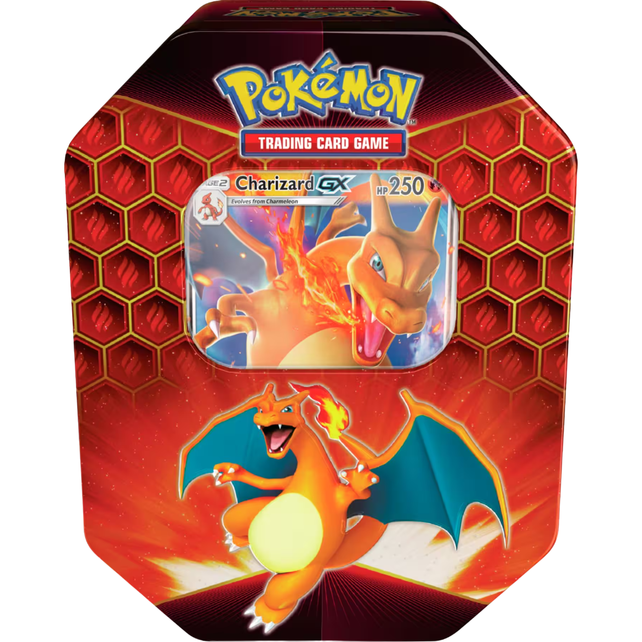 Hidden Fates Tin - Charizard GX ( Sun & Moon ) Pokemon TCG