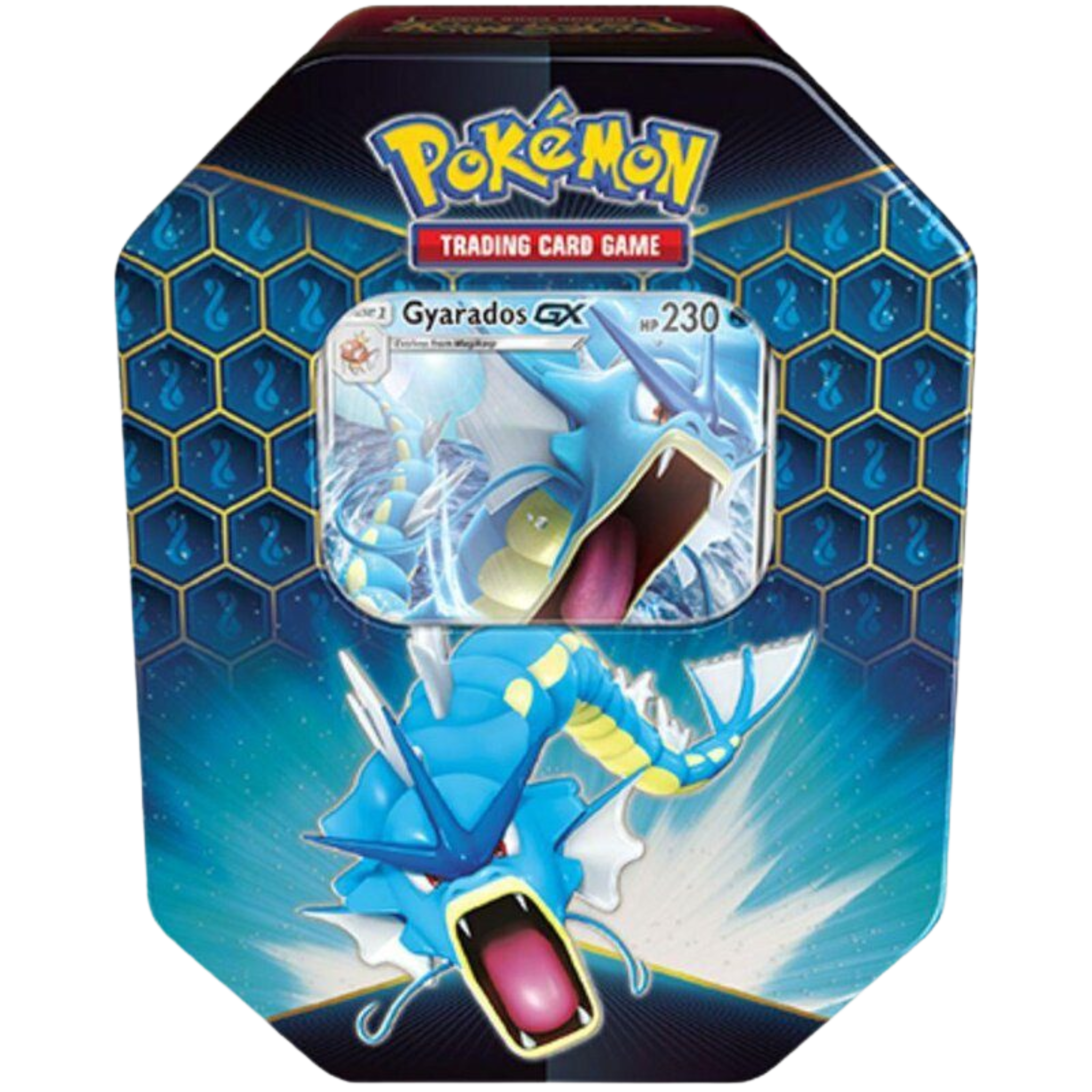 Hidden Fates Tin - Gyarados GX ( Sun & Moon ) Pokemon TCG