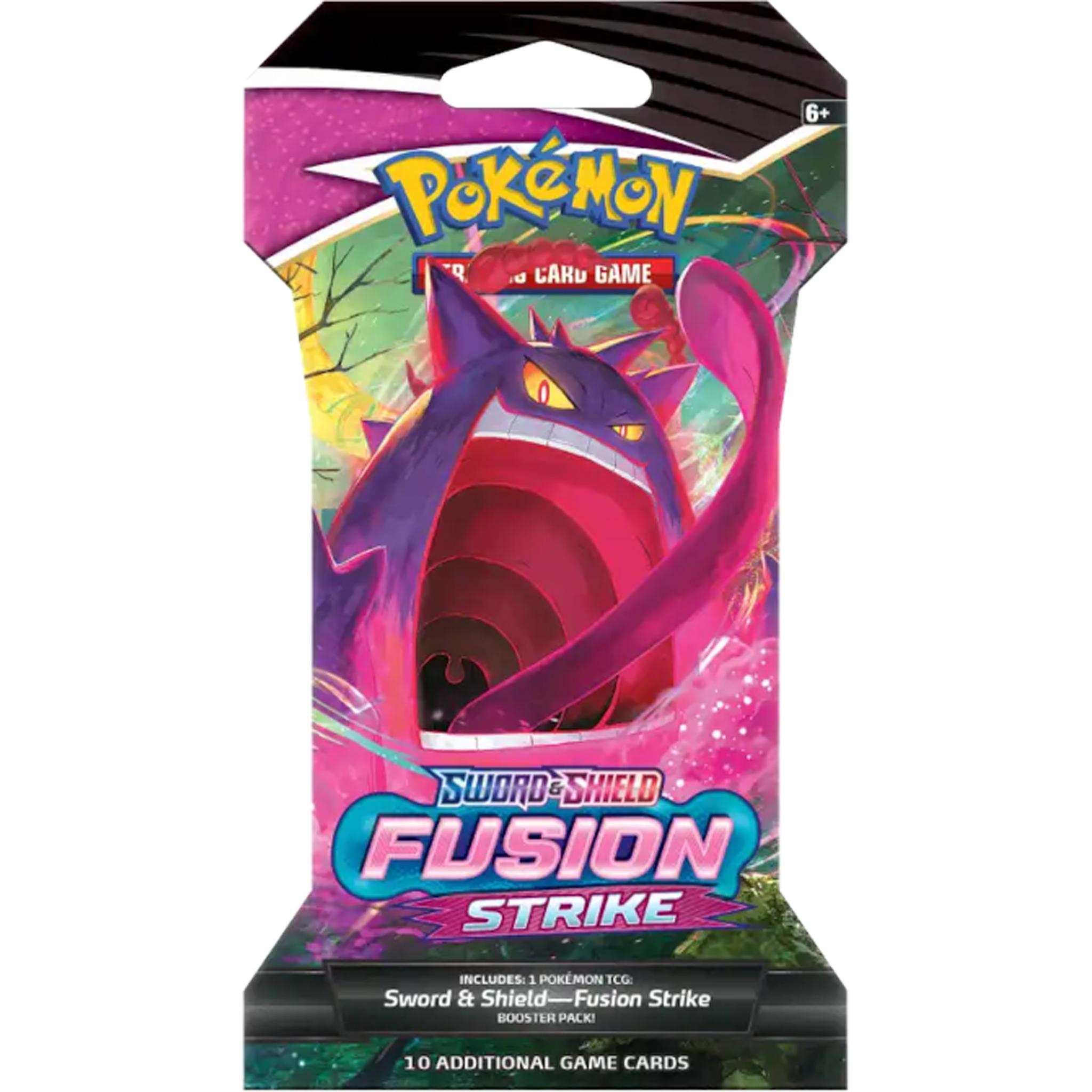 Fusion Strike Sleeved Booster Pack ( Sword & Shield ) Pokemon TCG