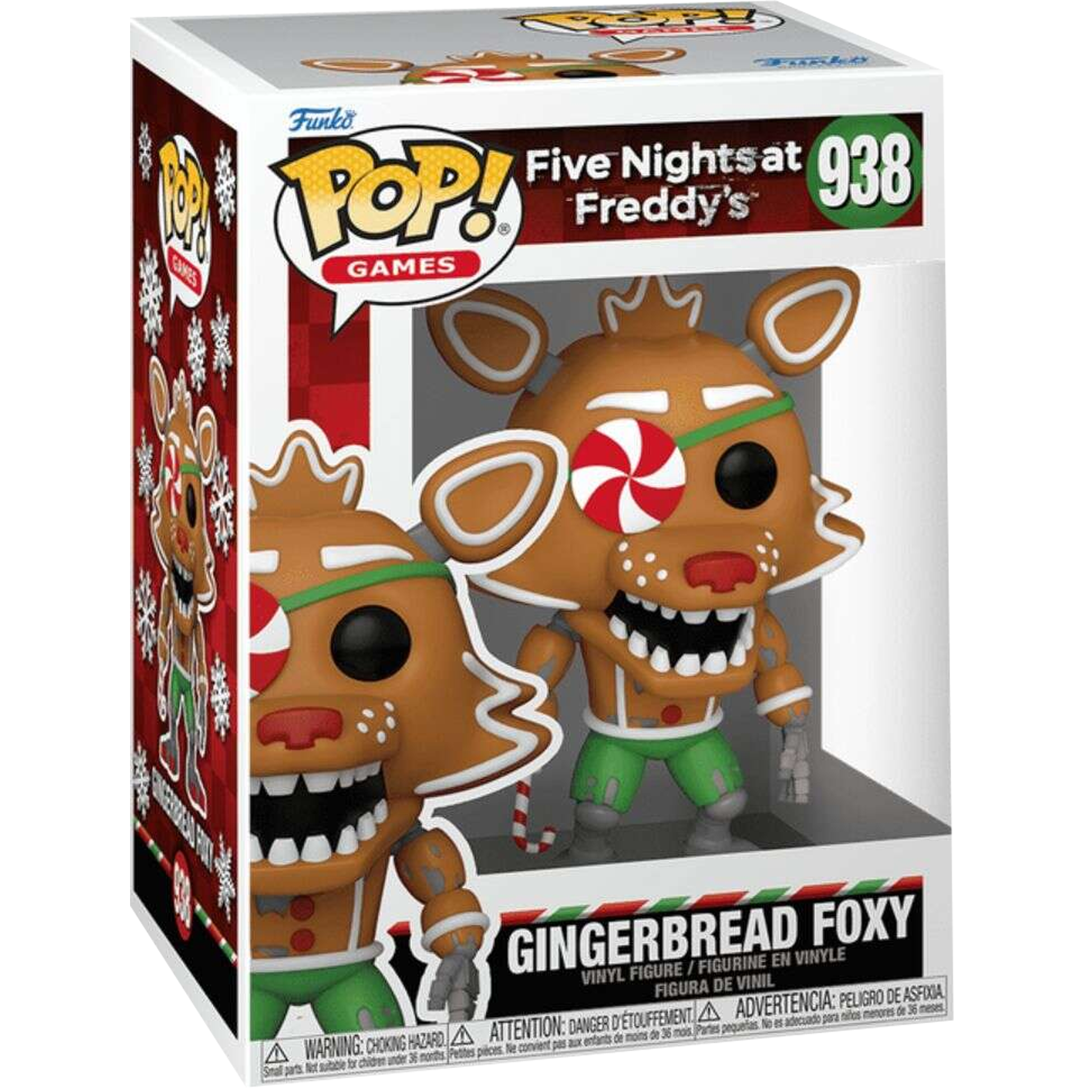 Gingerbread Foxy 938 ( Five Nights at Freddy's ) Funko Pop